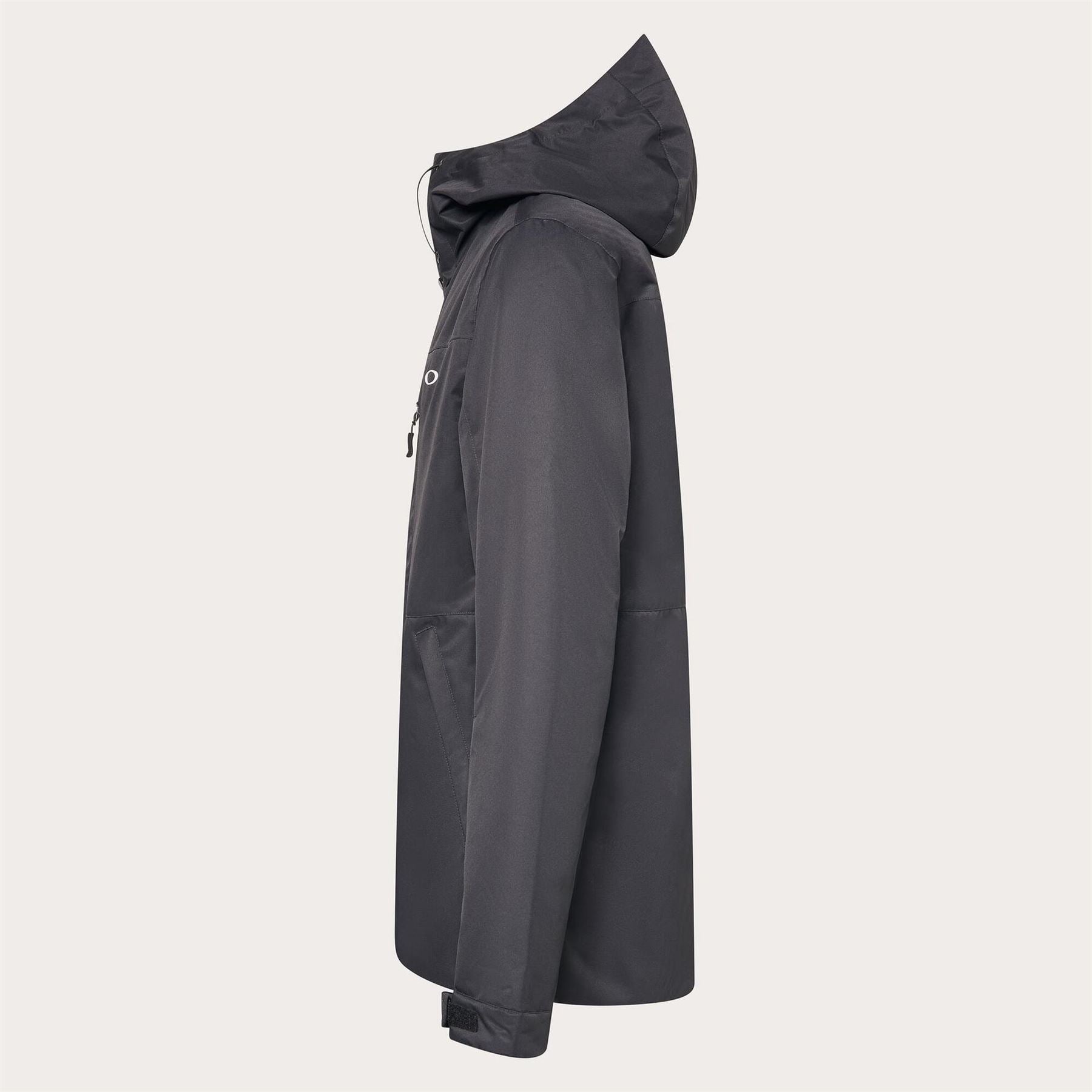 Oakley Westview Solid Patterned Hooded Snap Button Ski Jacket