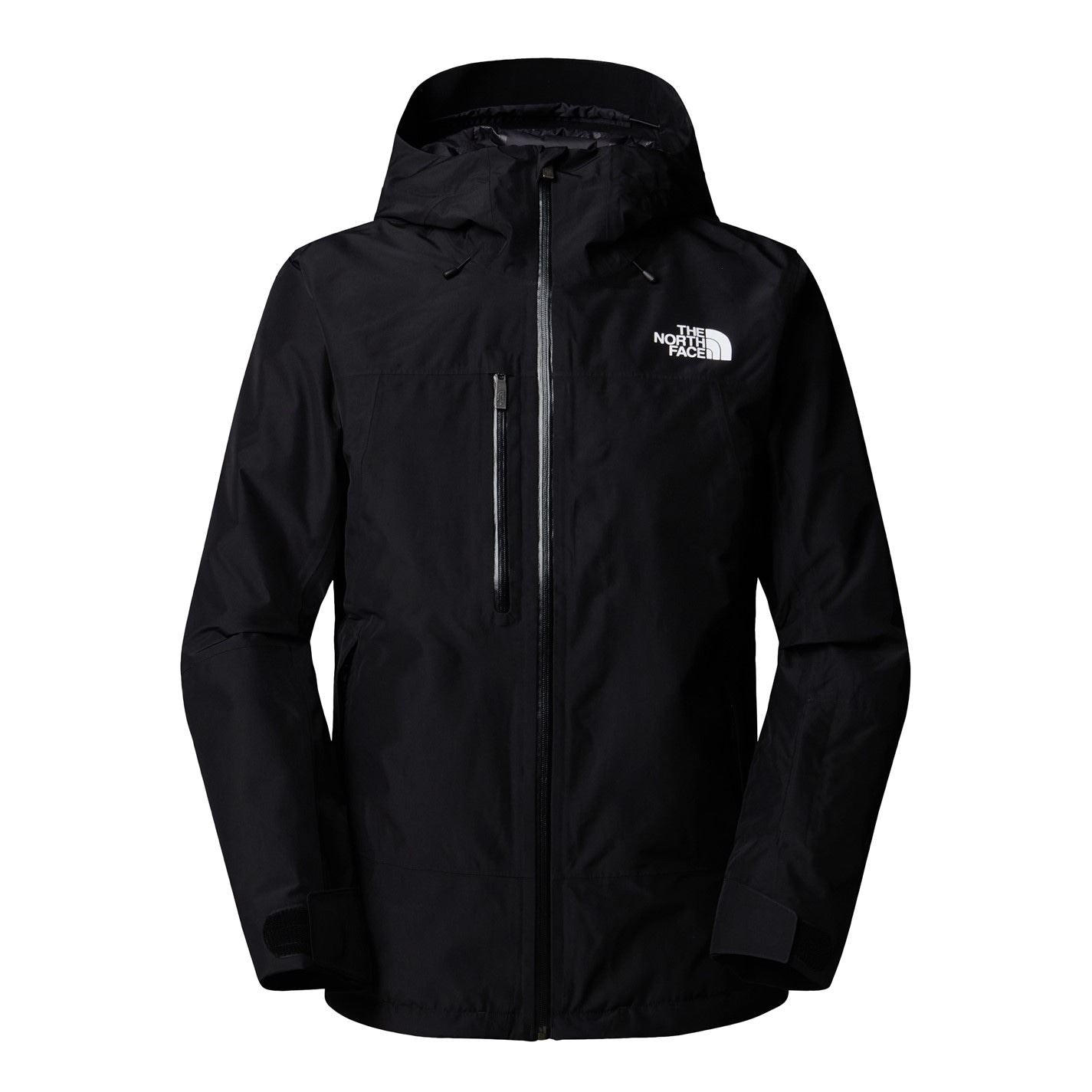 The North Face Descendit Hooded Full Zipper Ski Jacket with Chest Pocket