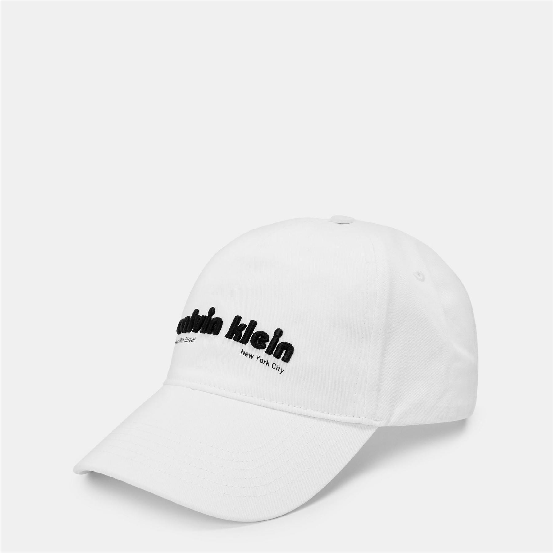 Calvin Klein Jeans Logo Print Lettering Curved Brim Dad Cap