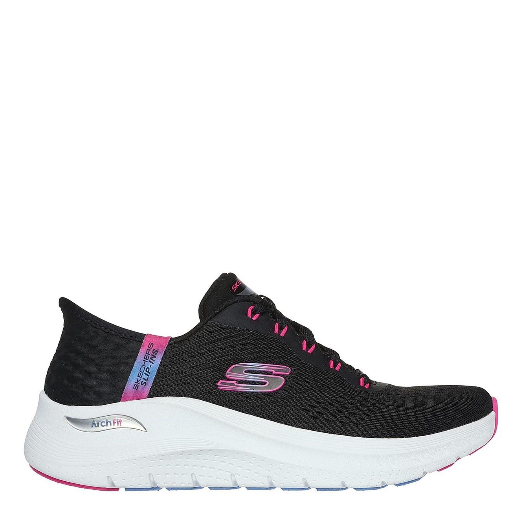 Skechers Womens Slip Ins Arch Fit 2.0 Easy Chic Running Trainers
