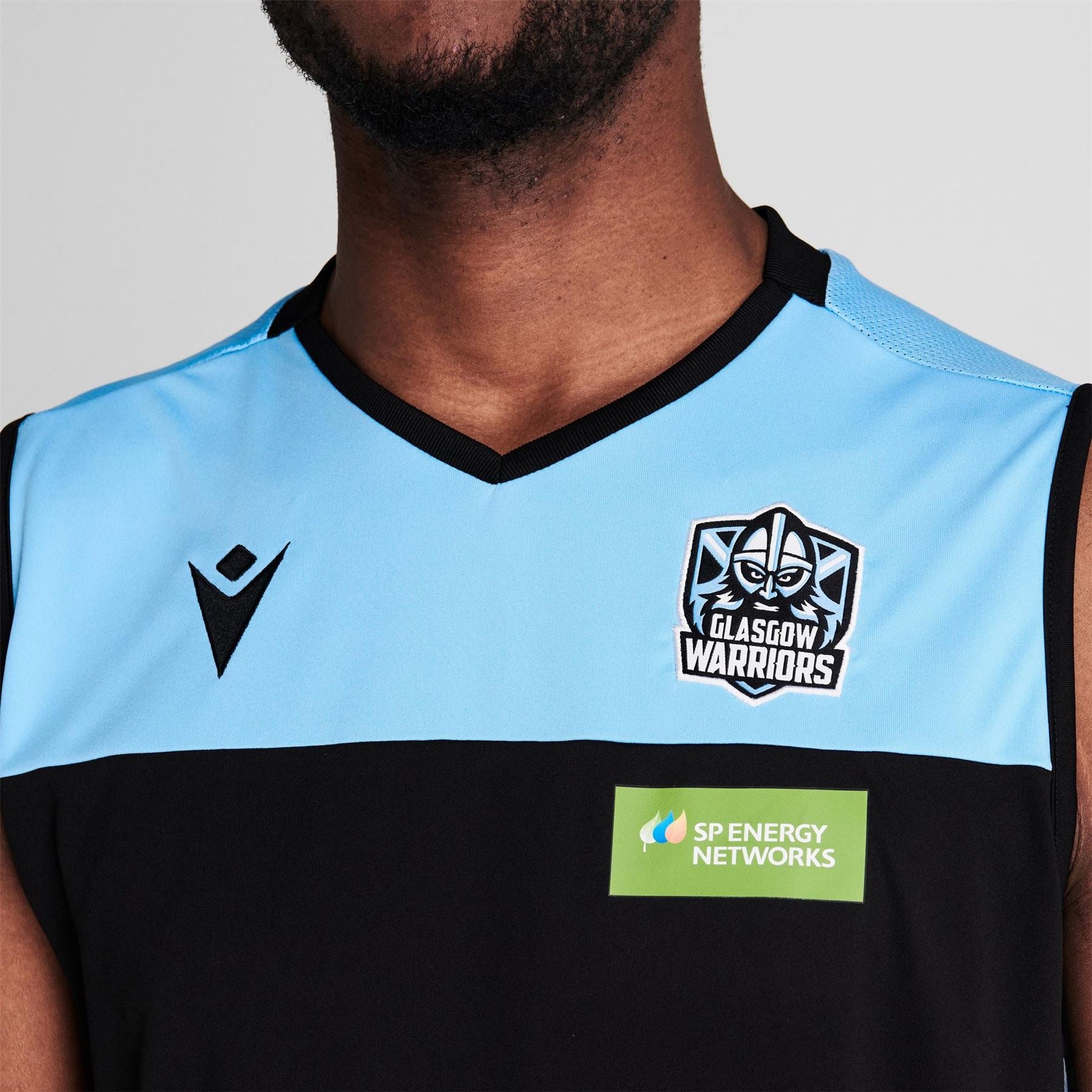 Macron Mens Glasgow Singlet Vest 2022 2023