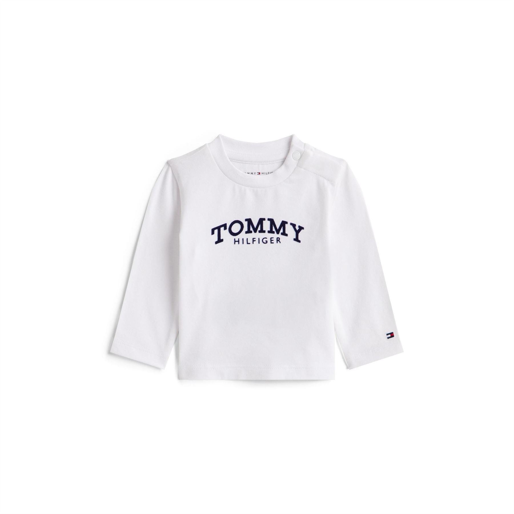 Tommy Hilfiger Kids Mono Long Sleeve T-Shirt