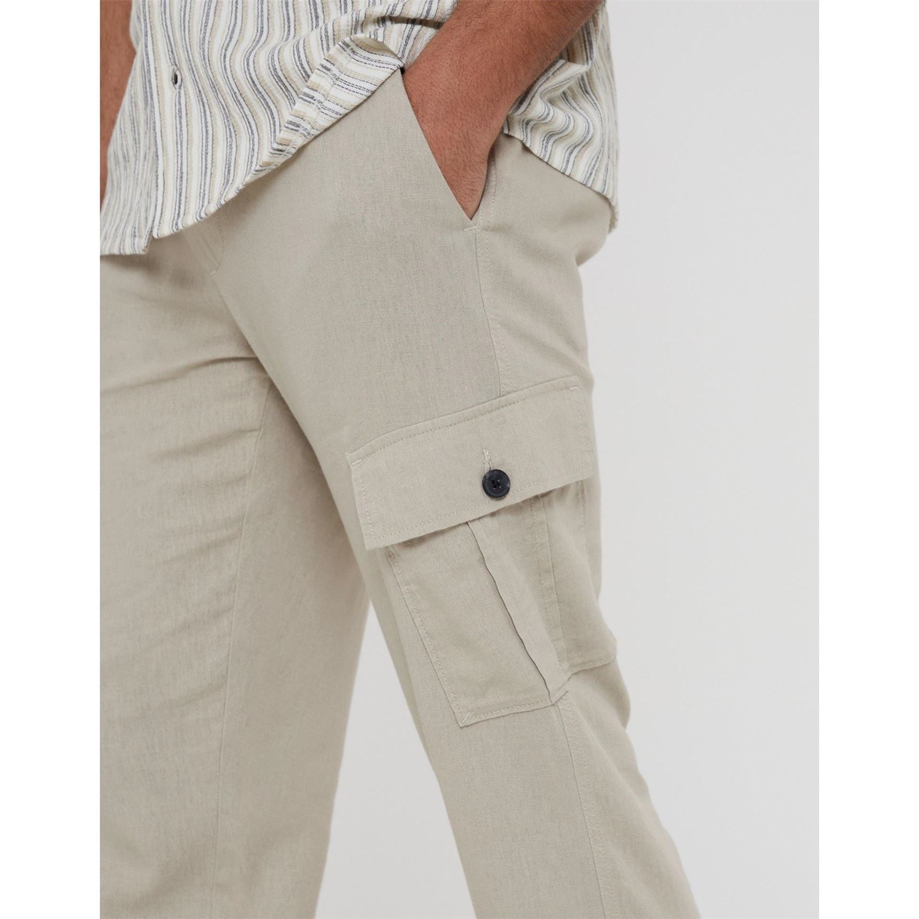 Threadbare Rmsy Solid Patterned Straight Cargo