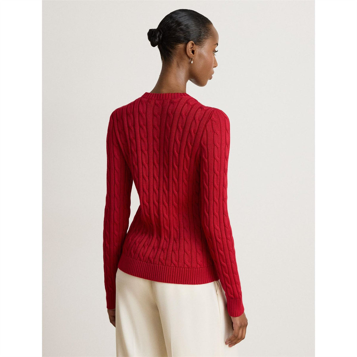 Lauren by Ralph Lauren Crew Neck Long Sleeve Sweater