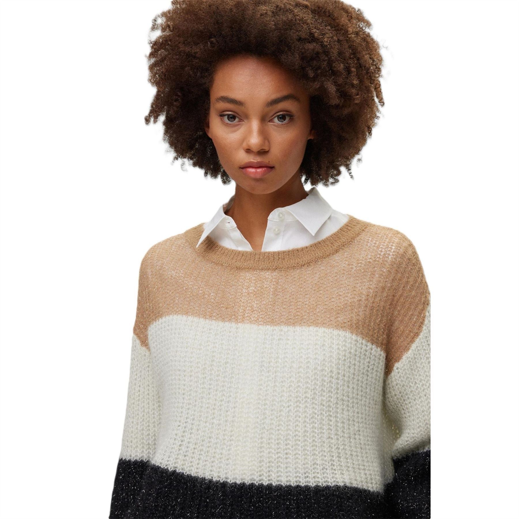 Boss Crew Neck Long Sleeve Relaxed Fit Sweater