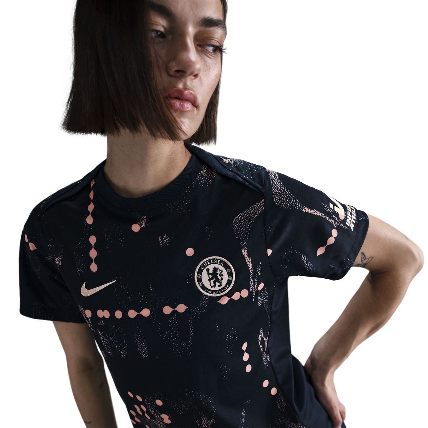 Nike Womens Chelsea Pre Match Shirt 2024 2025
