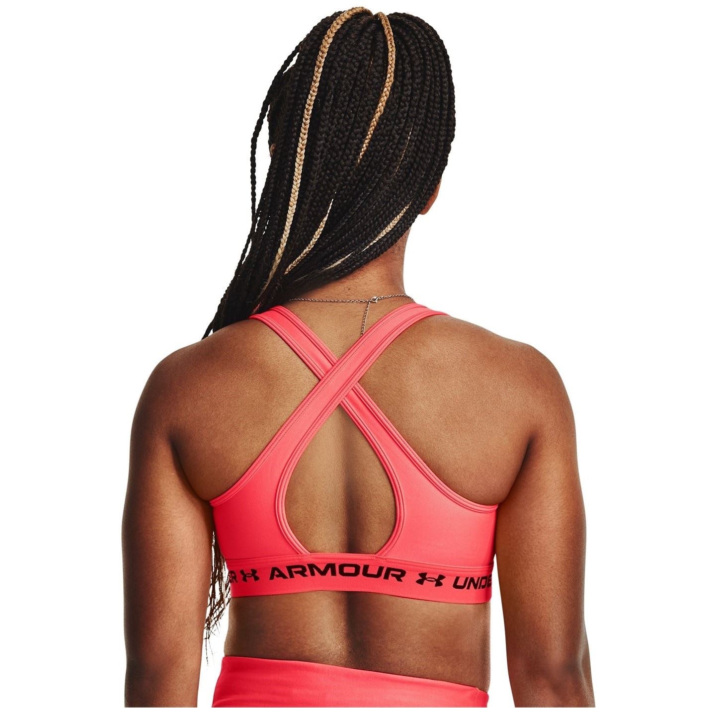 Under Armour Womens Armour Medium Support Crossbodyack Bra
