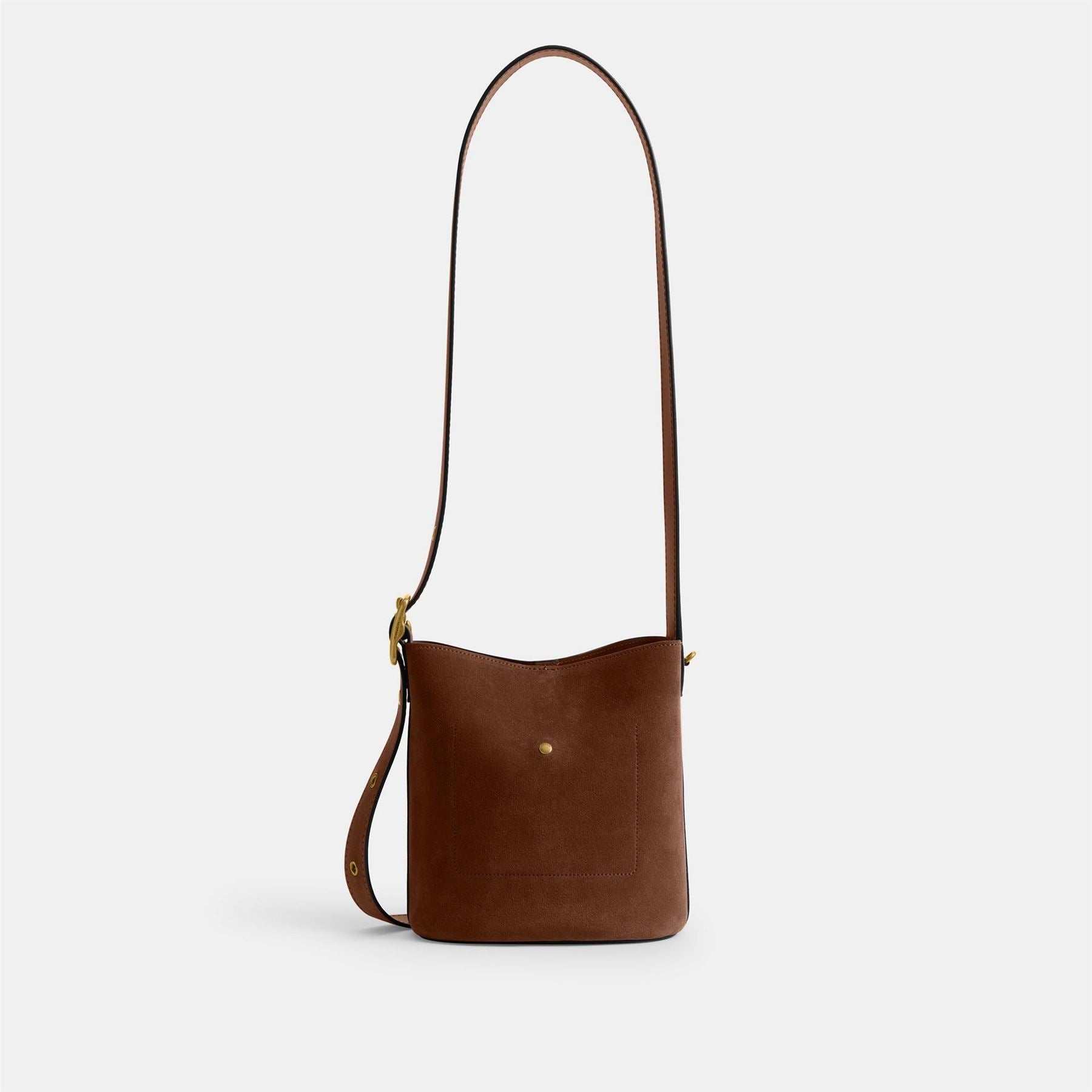 Coach Bleeker Cross Body Bucket Bag with Logo