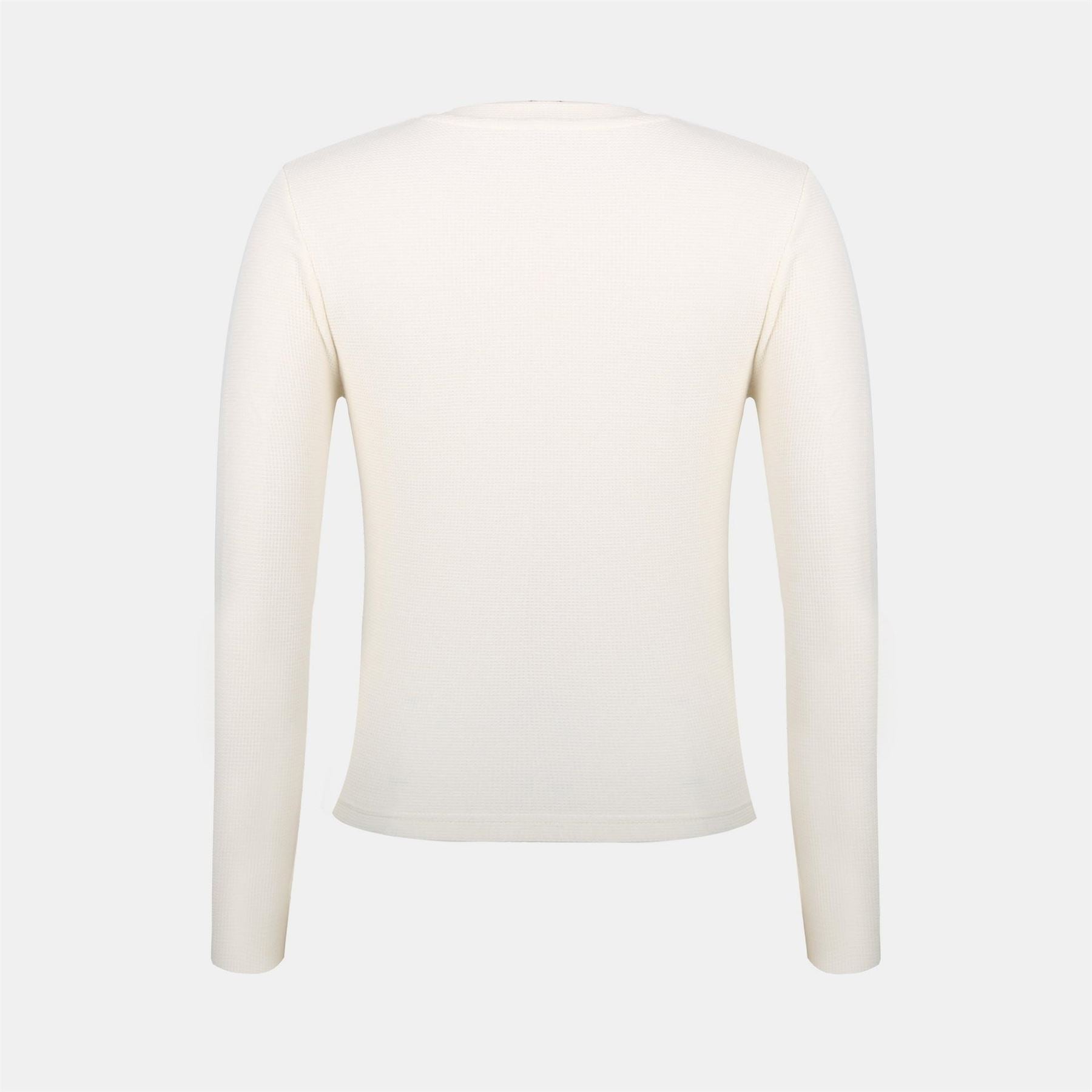 Jack Wills Waffle LSBaby Cotton Crew Neck Slim Fit Long Sleeve T Shirt