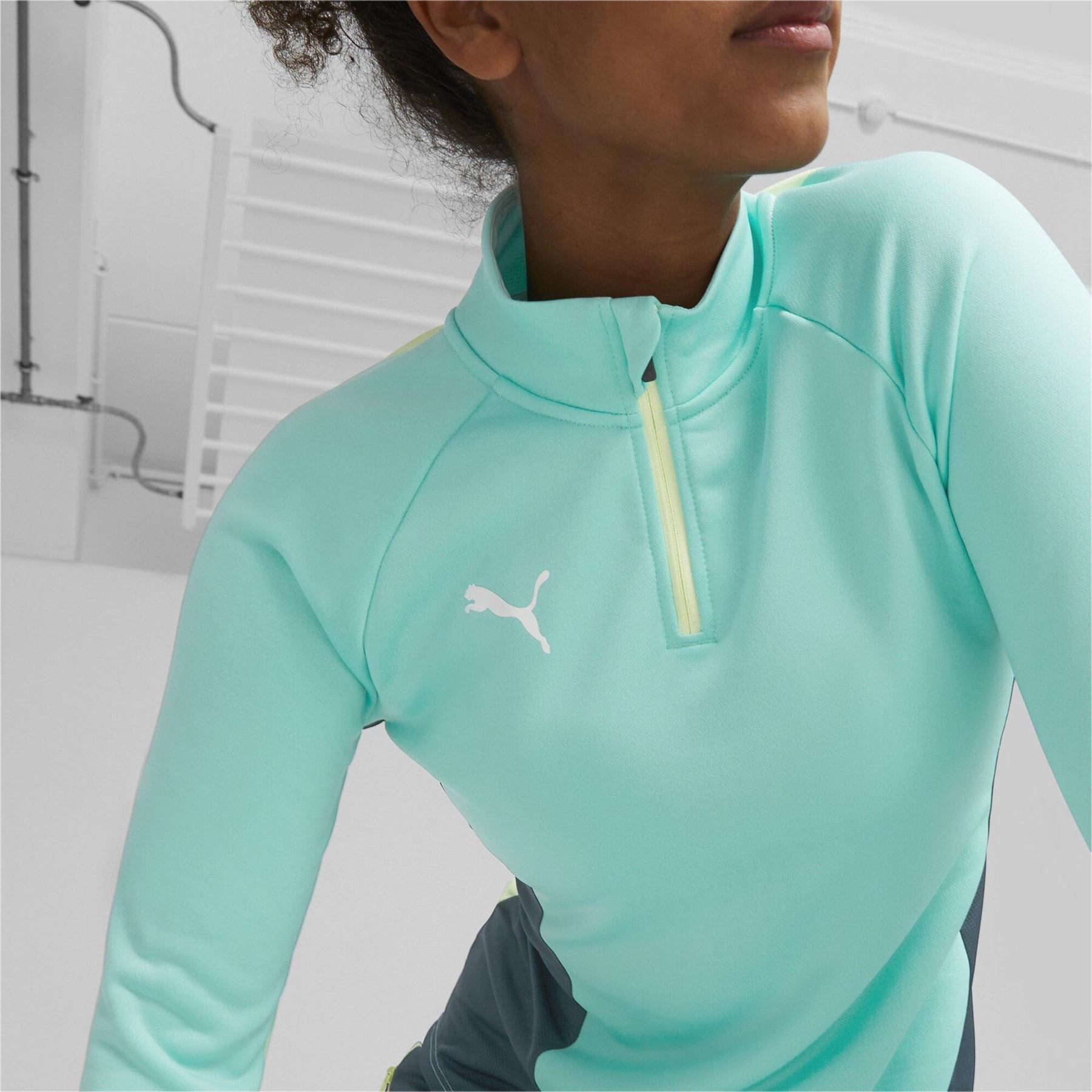 Puma Training Zipped Drill Top