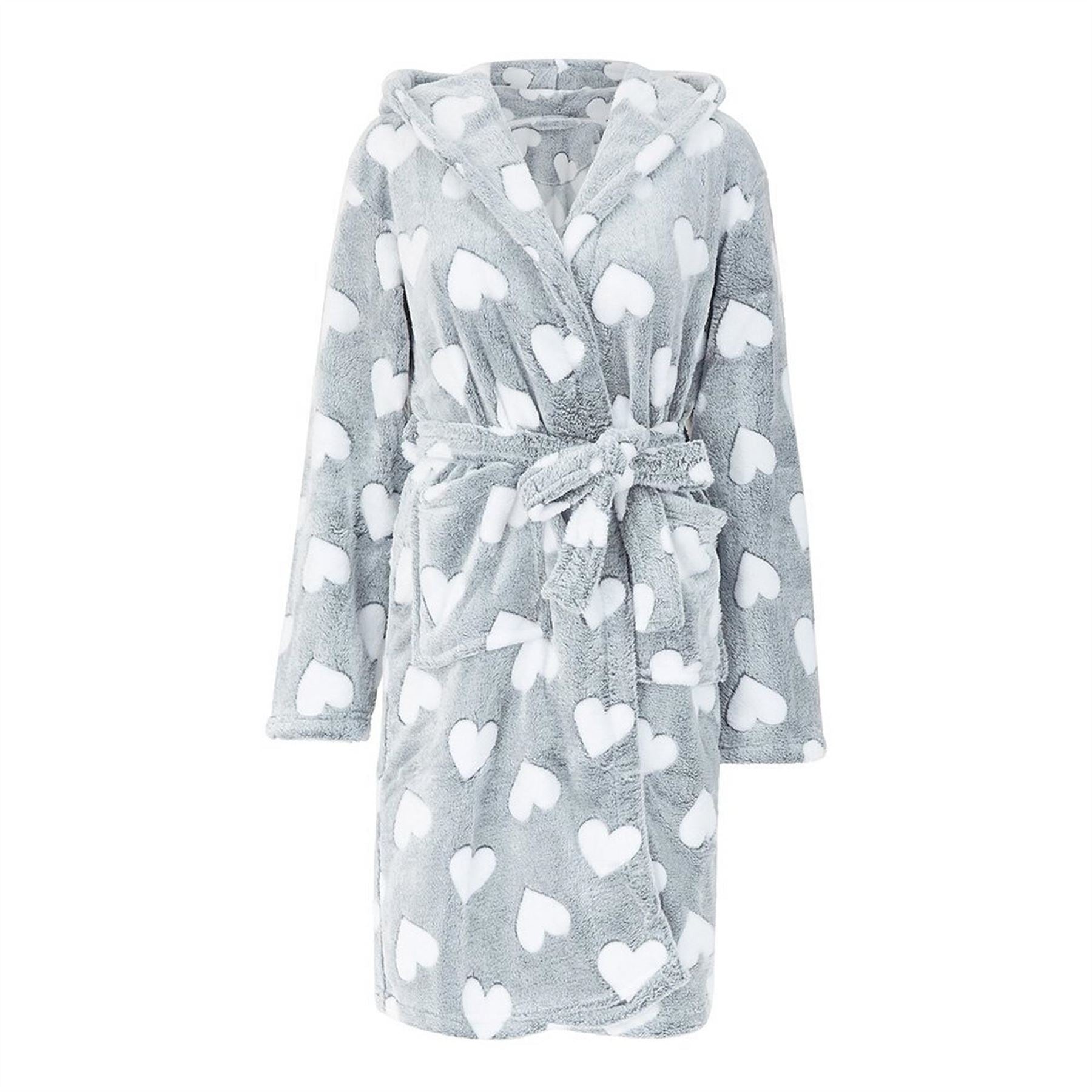 Yumi Glittery Heart Robe