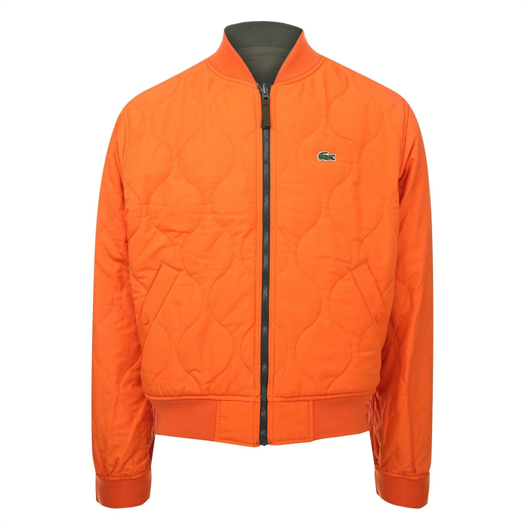 Lacoste Water Repellent Padded Midweight Bomber Jacket