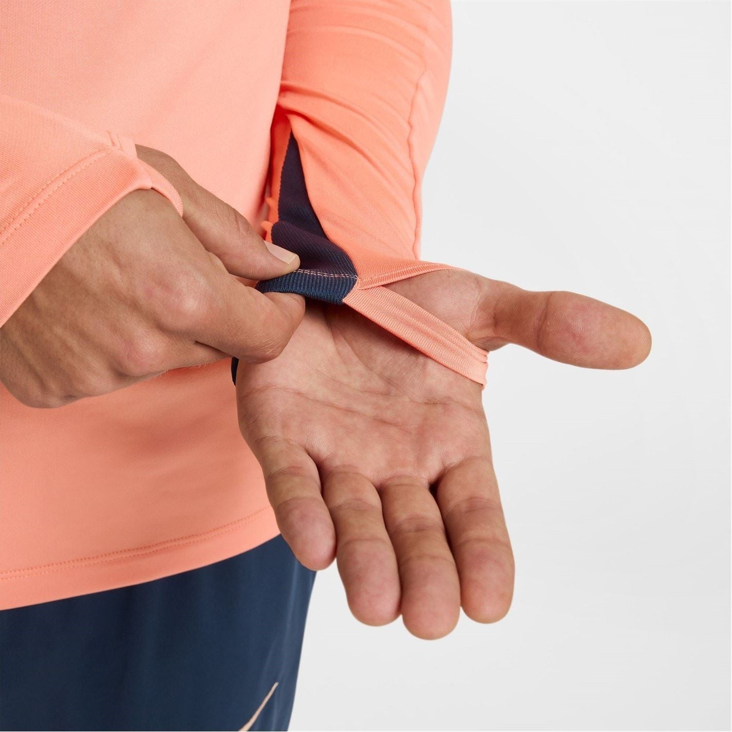 Nike Chelsea Slim Fit Long Sleeve Raglan Drill Top