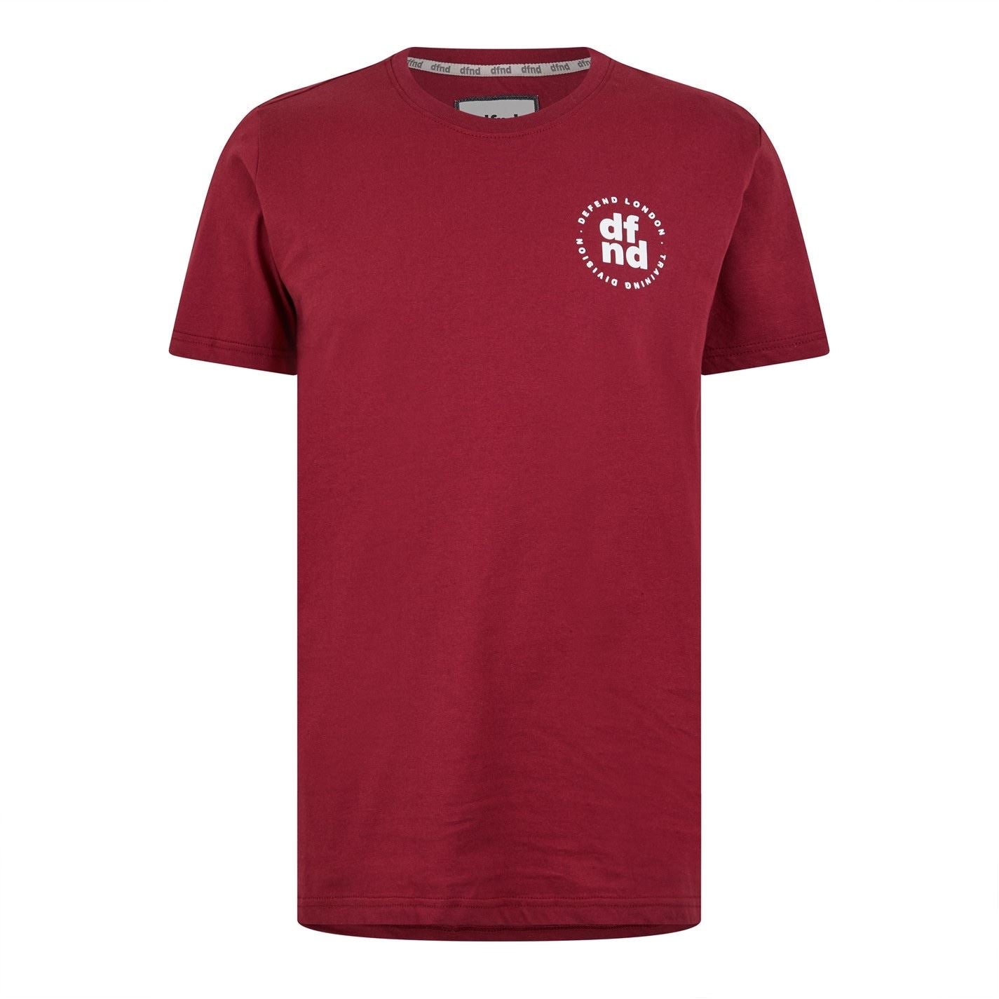 DFND London 2 Pack Regular Fit Crew Neck T-Shirt