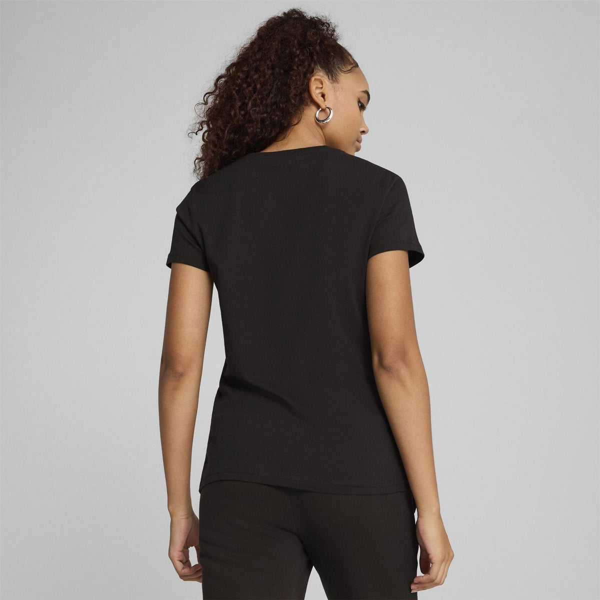 Puma Text Graphic Crew Neck Regular Fit T-Shirt