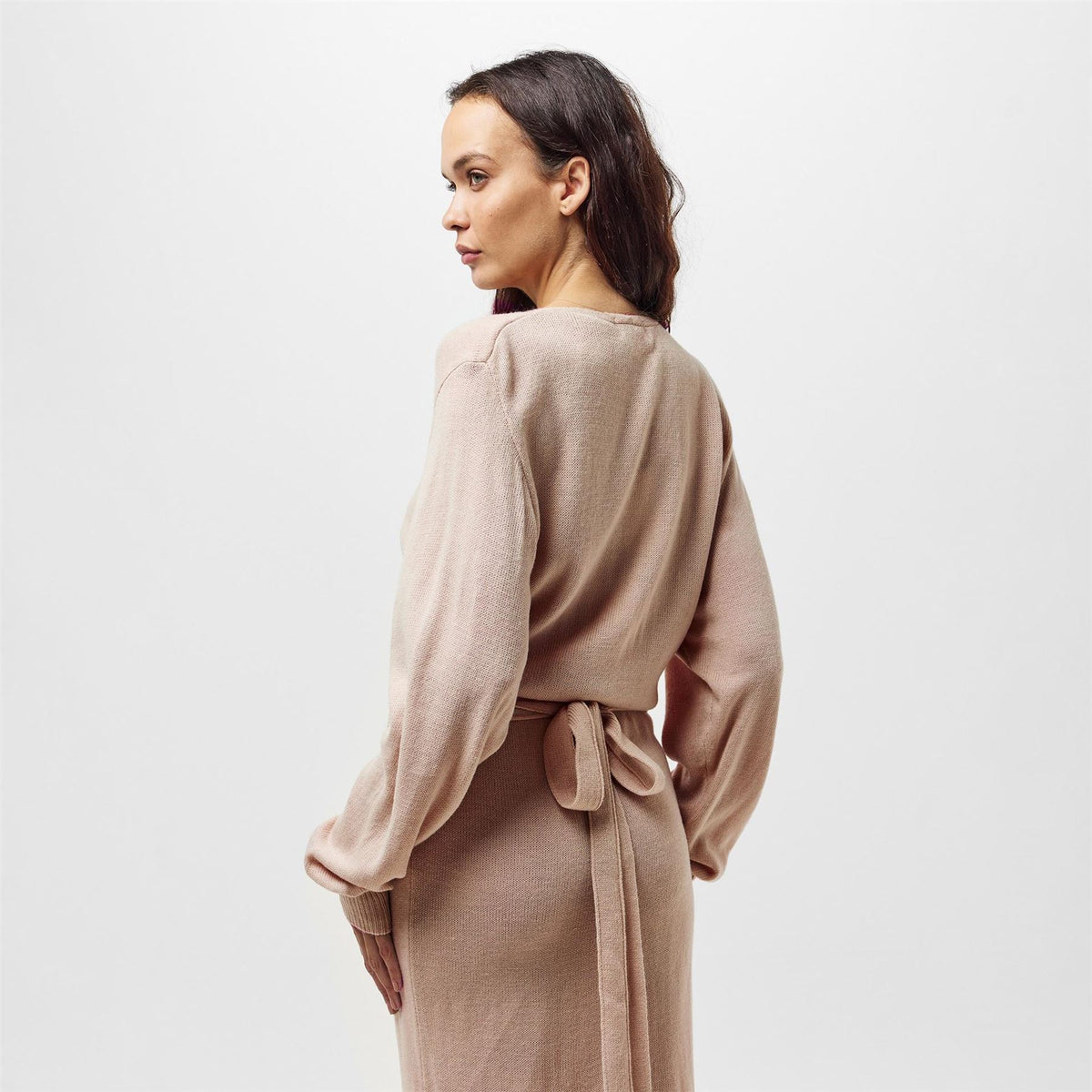 Pretty Lavish Wrap Midi Dress