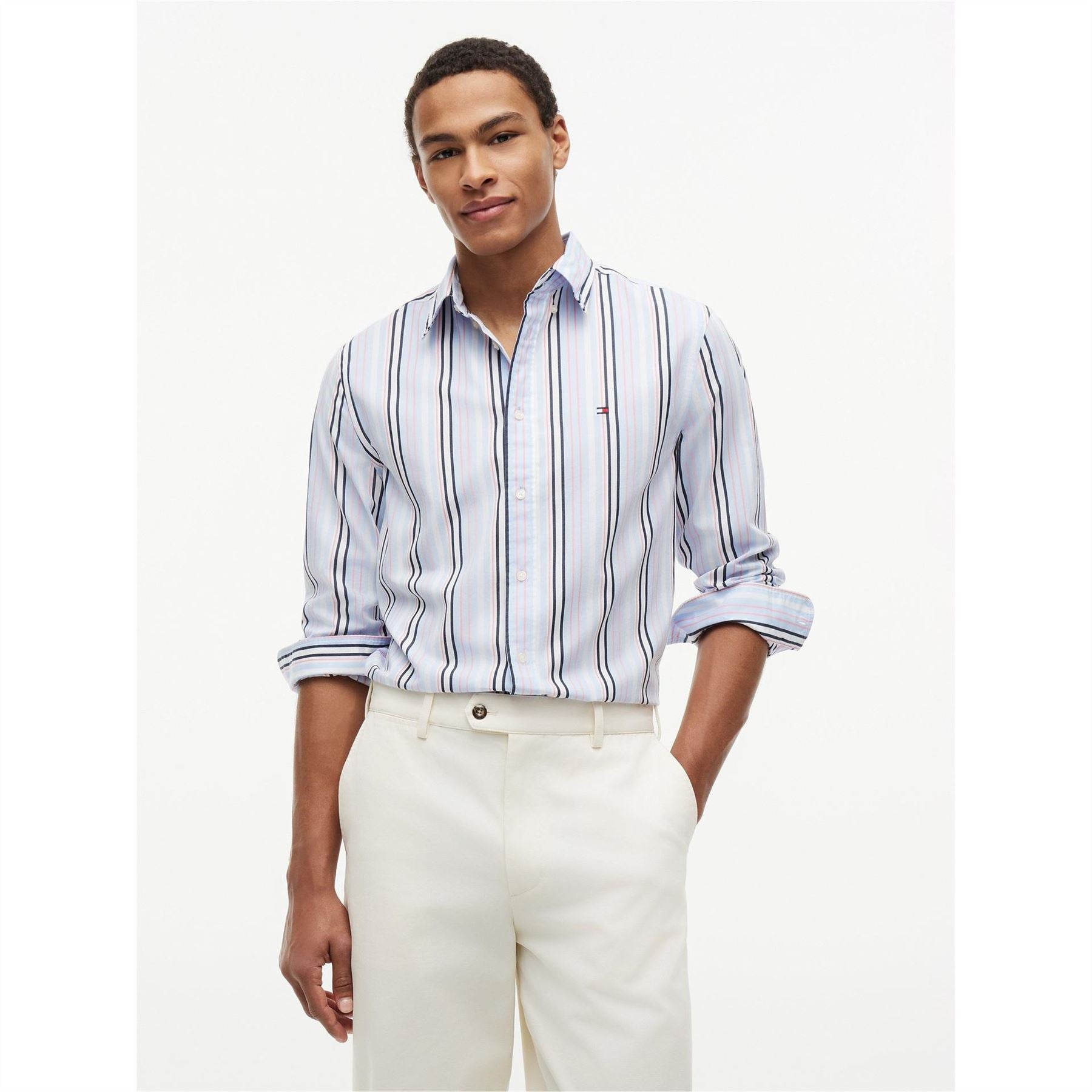 Tommy Hilfiger Long Sleeve Patterned Shirt