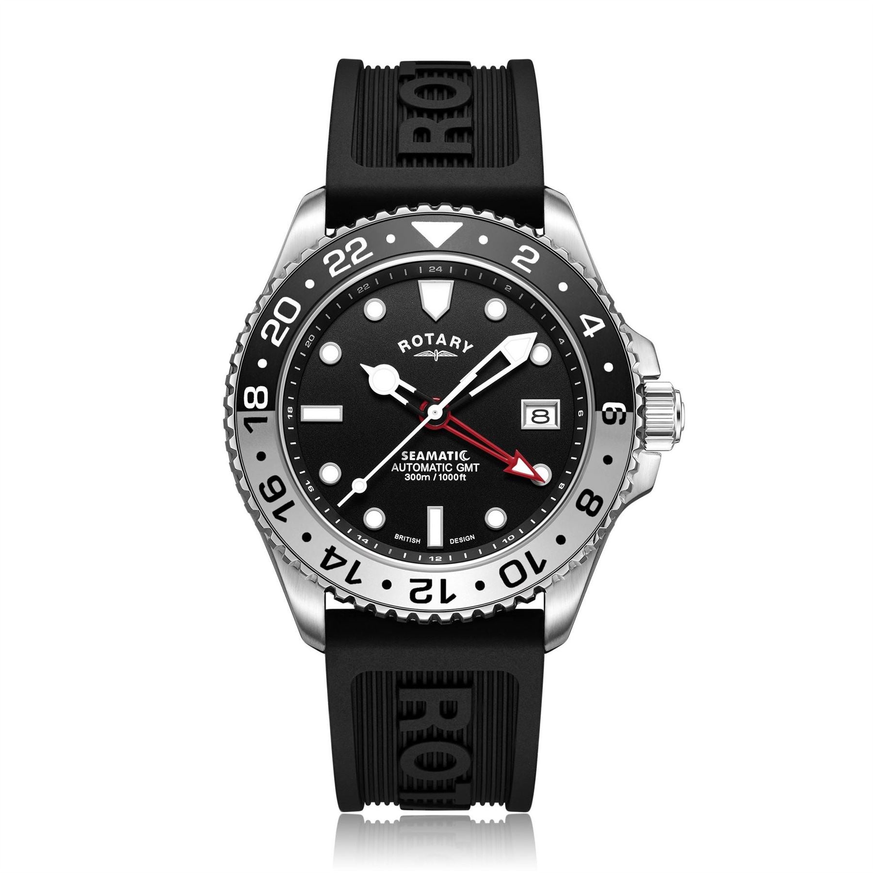 Rotary Analogue Steel Bracelet Strap Watch
