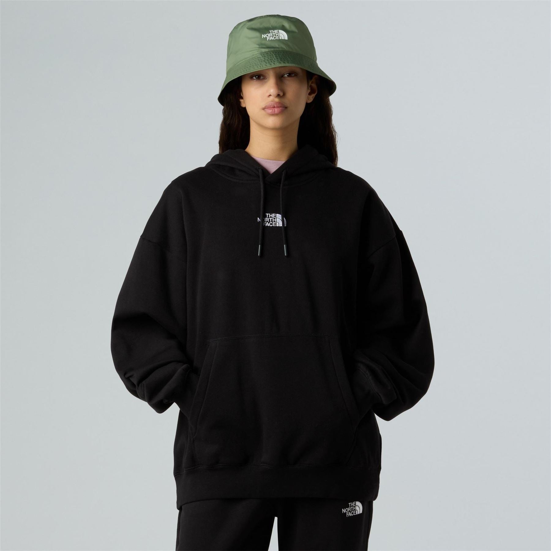 The North Face Essential Oversize Long Sleeve Hoodie Sweatshirt