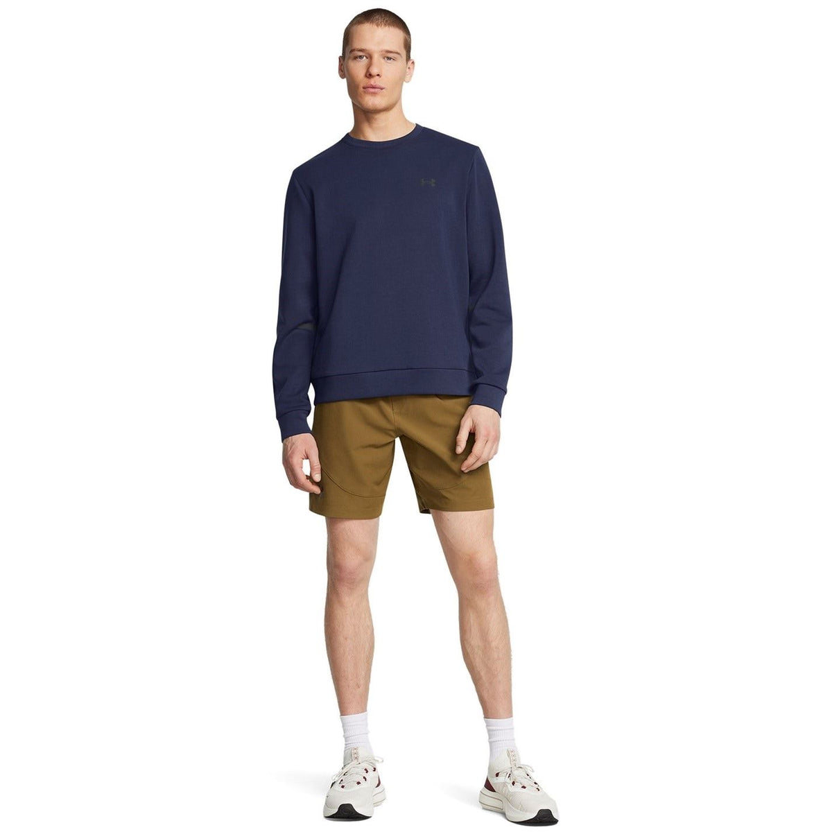Under Armour Mens Armour Ua Unstoppable Fleece Crew Eu Sweatshirt