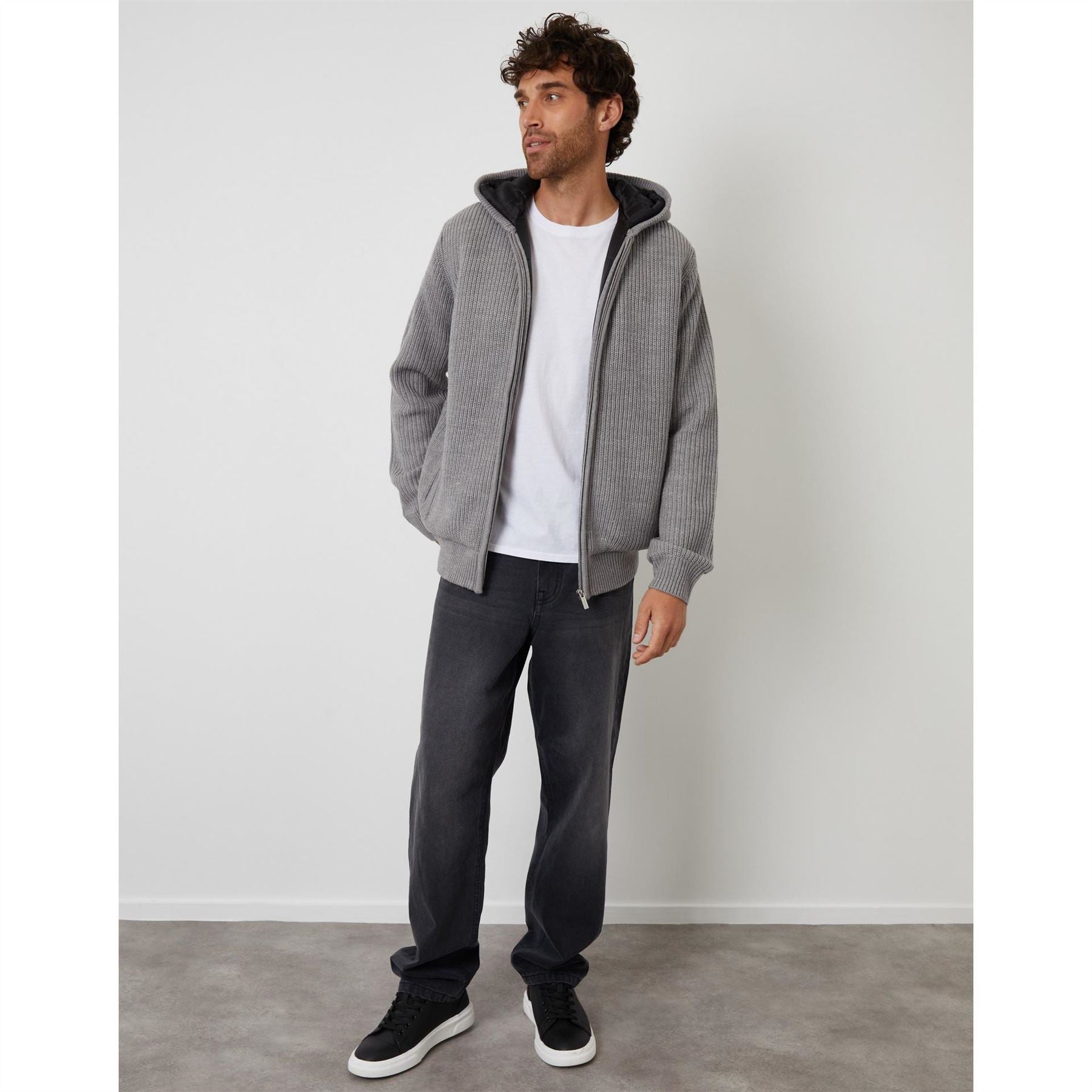 Threadbare Tb Haydock Zip Hoodie