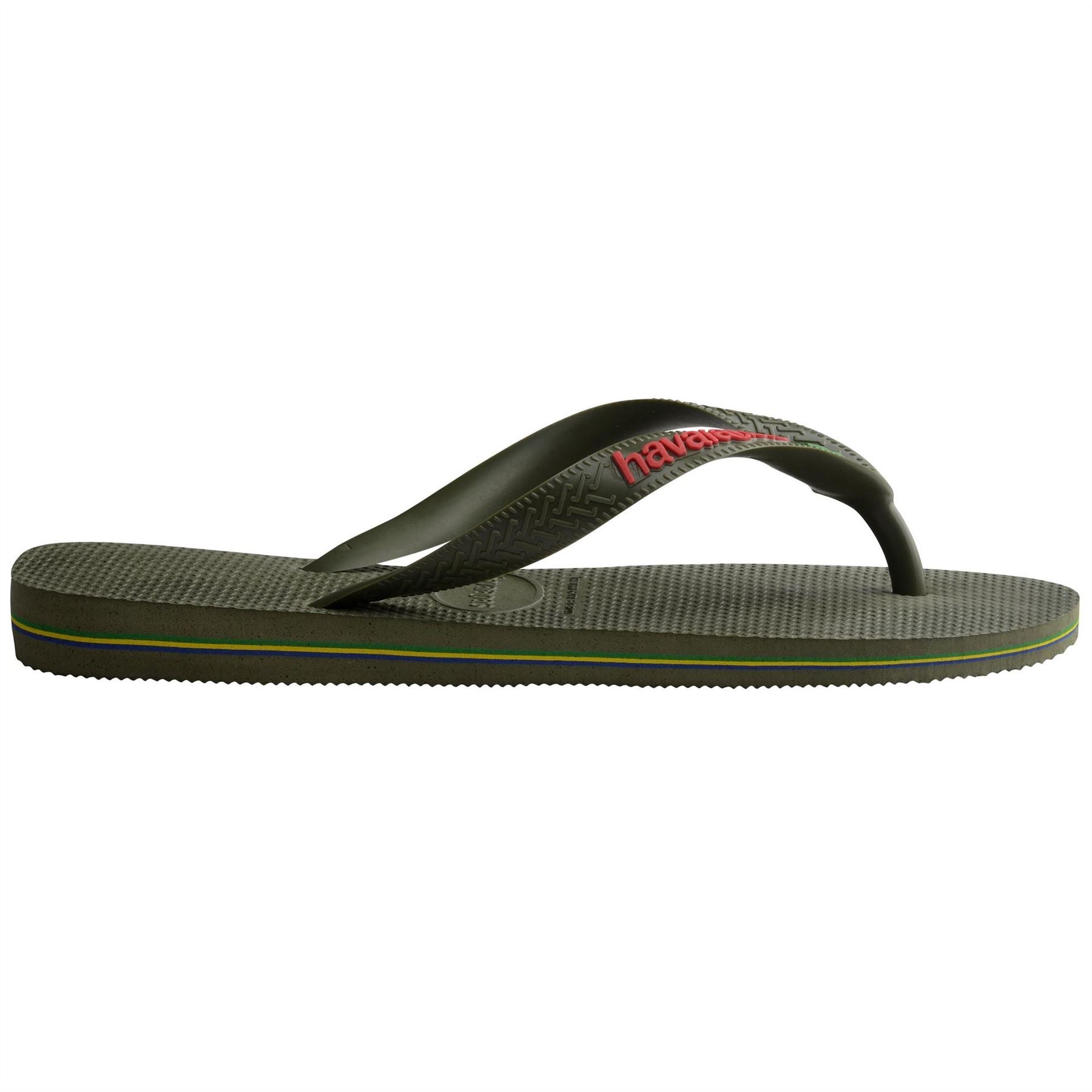 Havaianas Brasil Logo Rose Gum Flip Flops