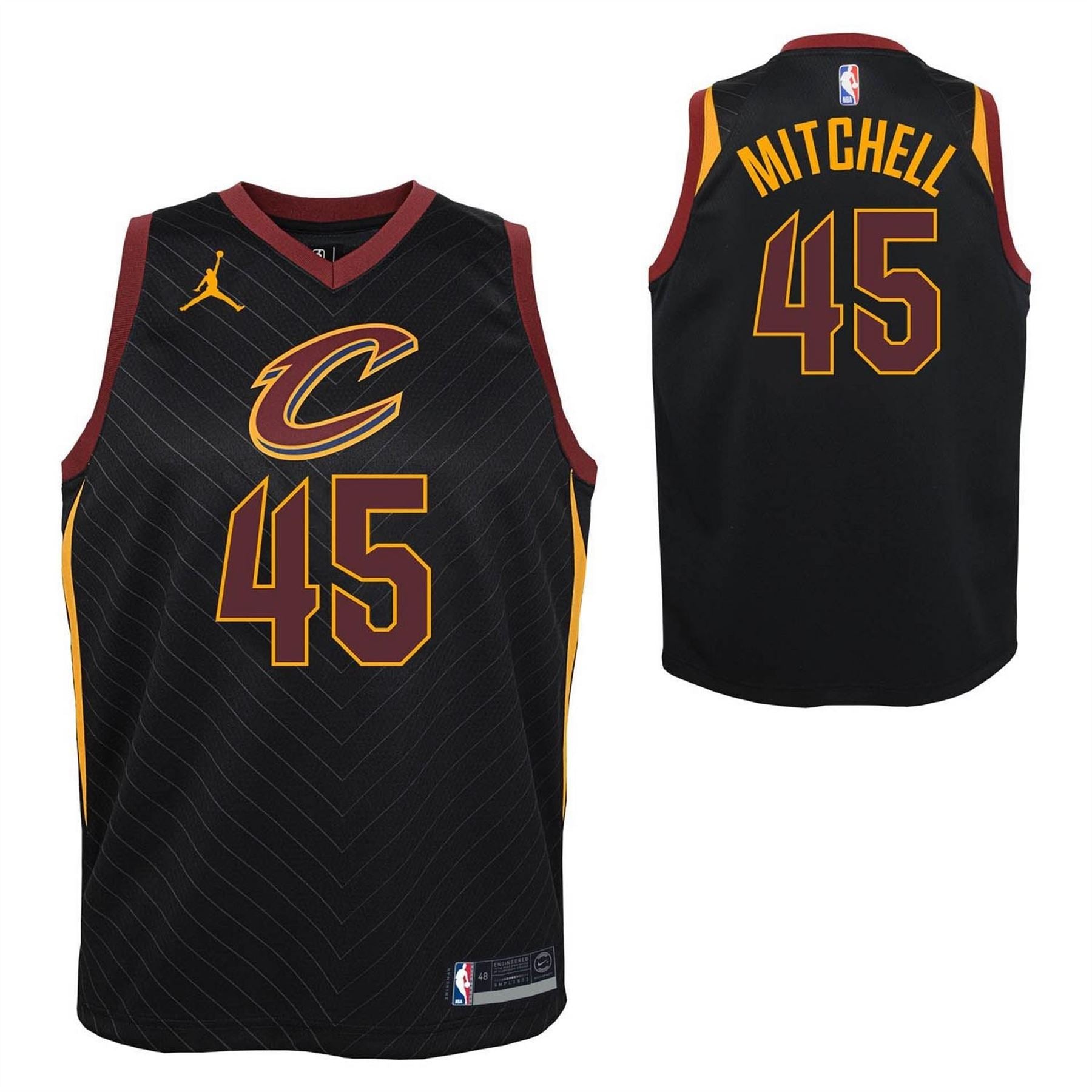 Nike Cavaliers Mitchell #45 Jersey
