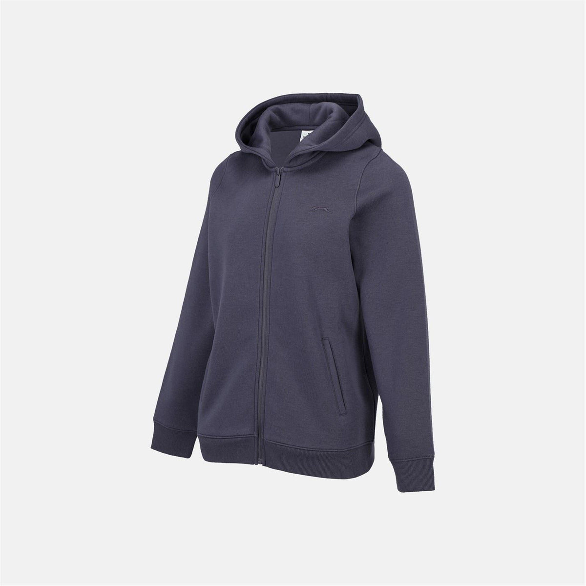 Slazenger Womens Fitted Full Zip Hoodie