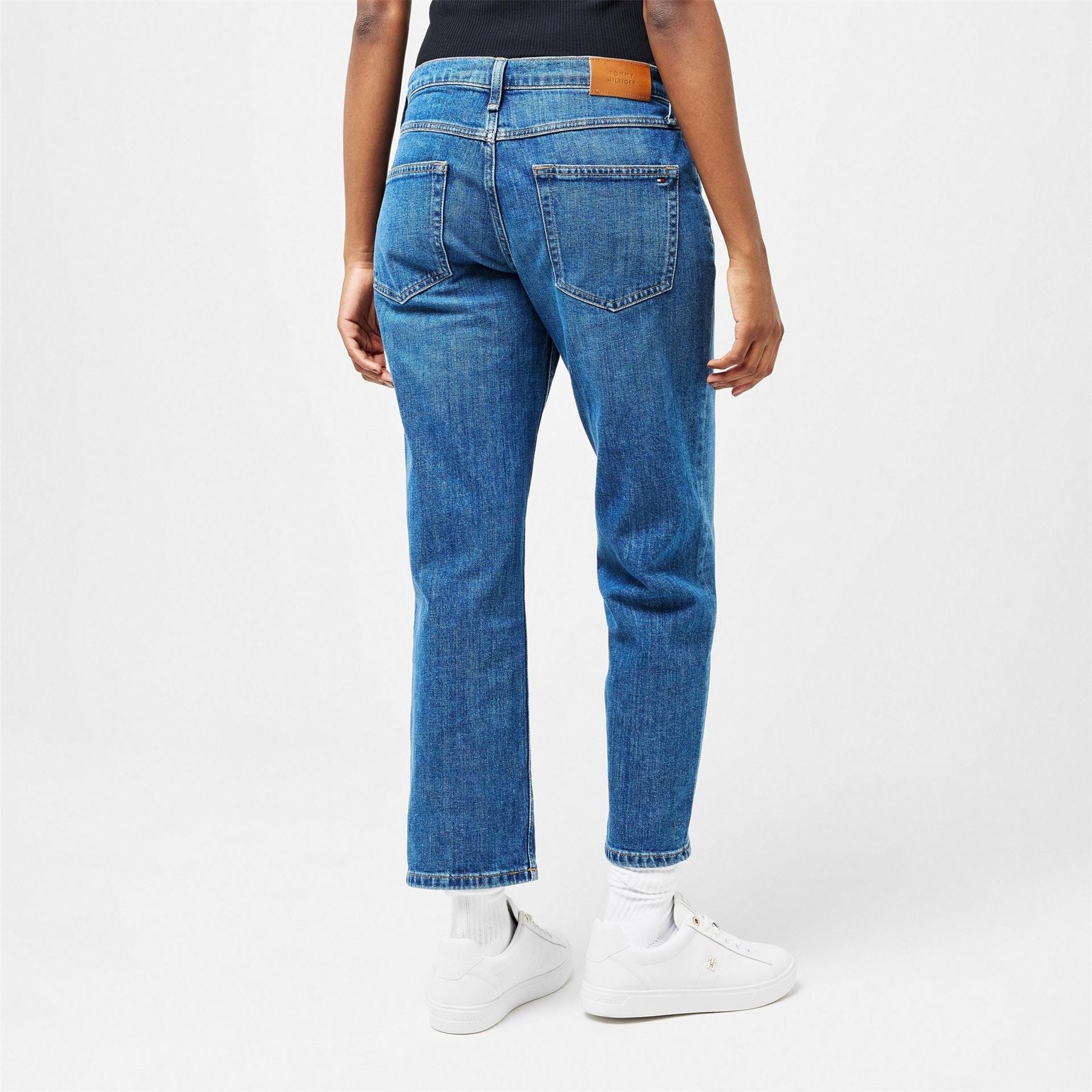 Tommy Hilfiger Five Pocket Straight Leg Jeans