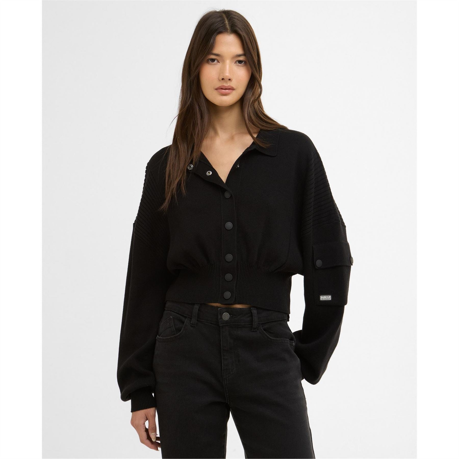 Barbour International Gigi Knitted Bomber