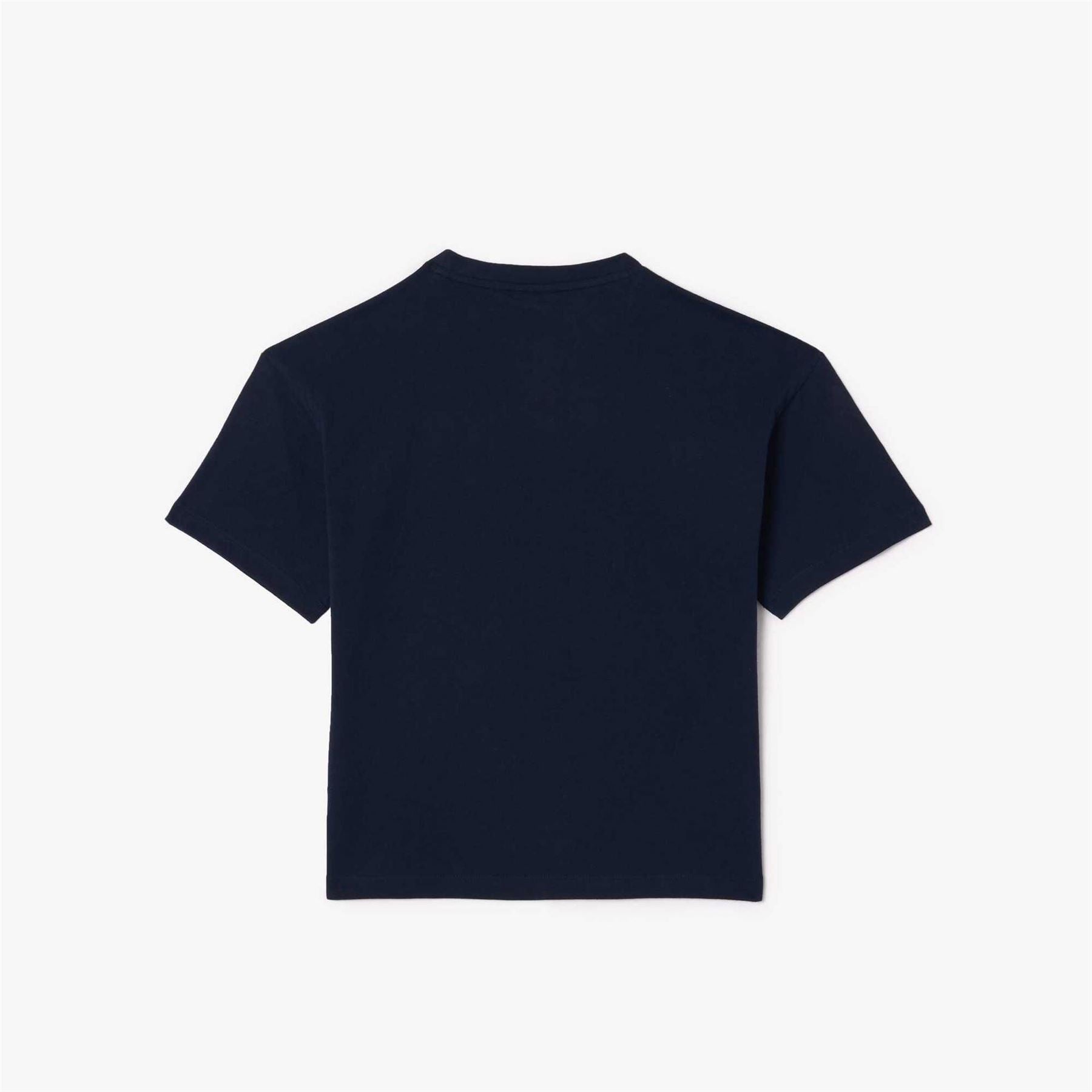 Lacoste Fit Lacoste Print Cotton T Shirt
