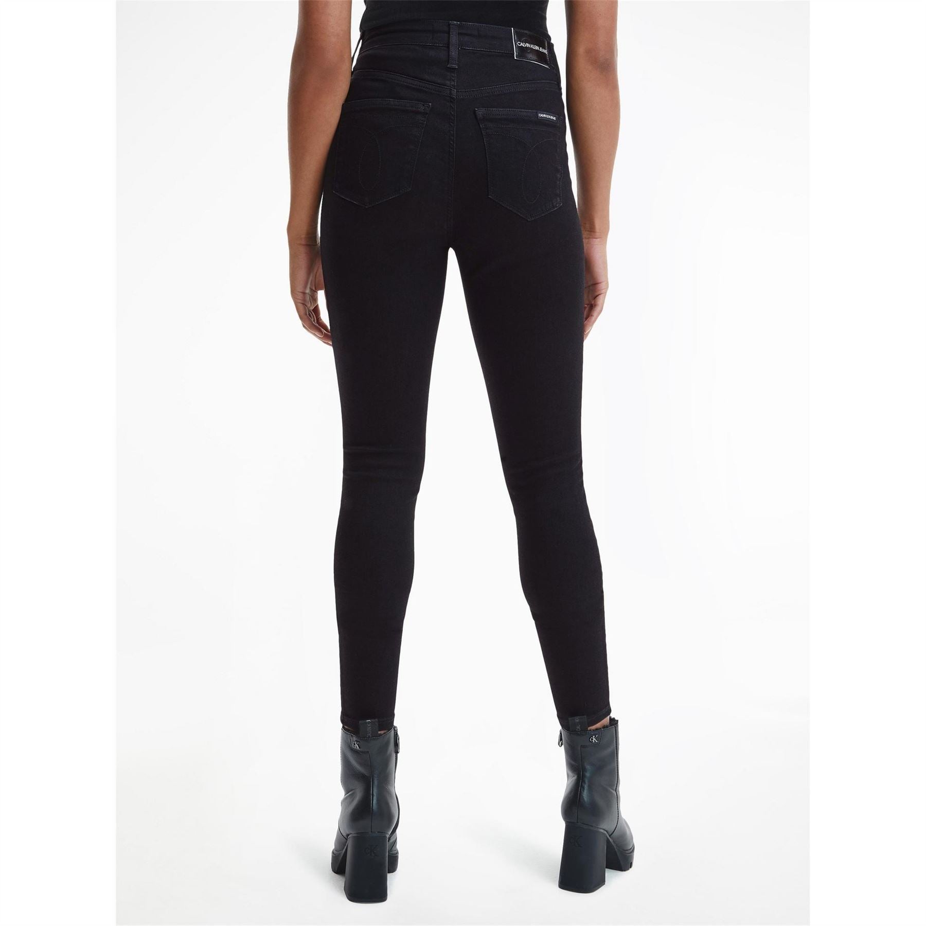Calvin Klein Jeans Rise Super Skinny Jeans