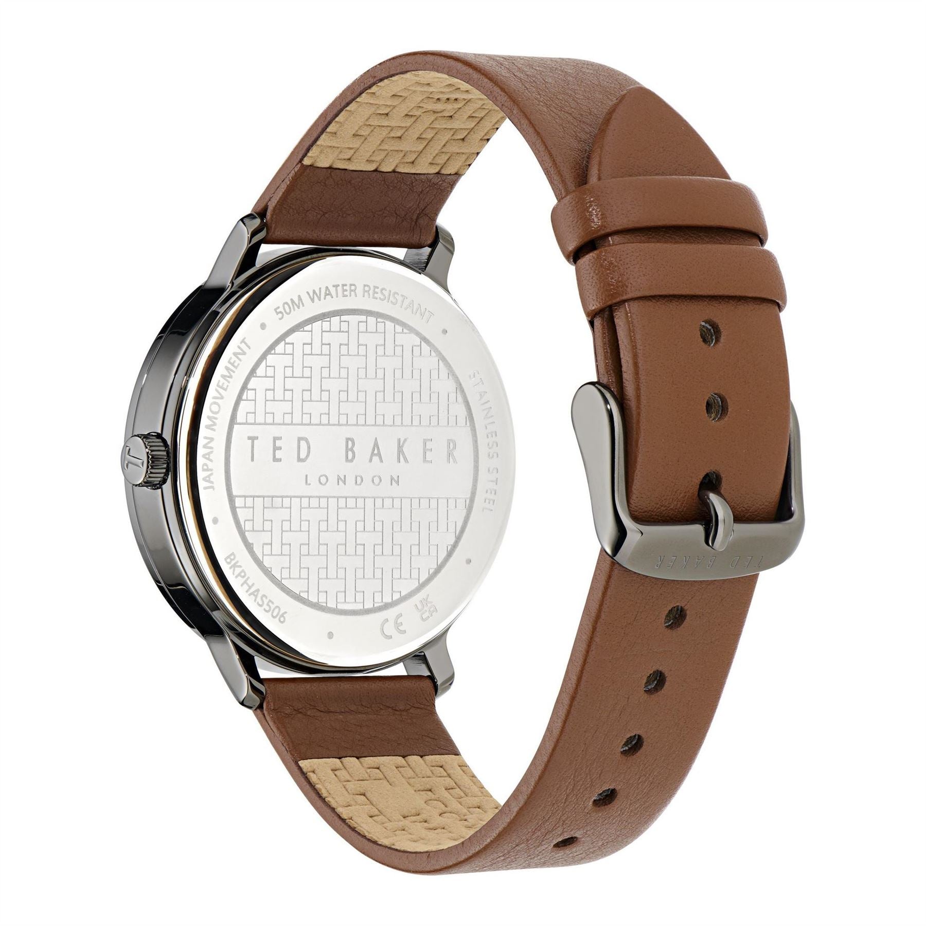 Ted Baker Dress Analogue Leather Strap Watch