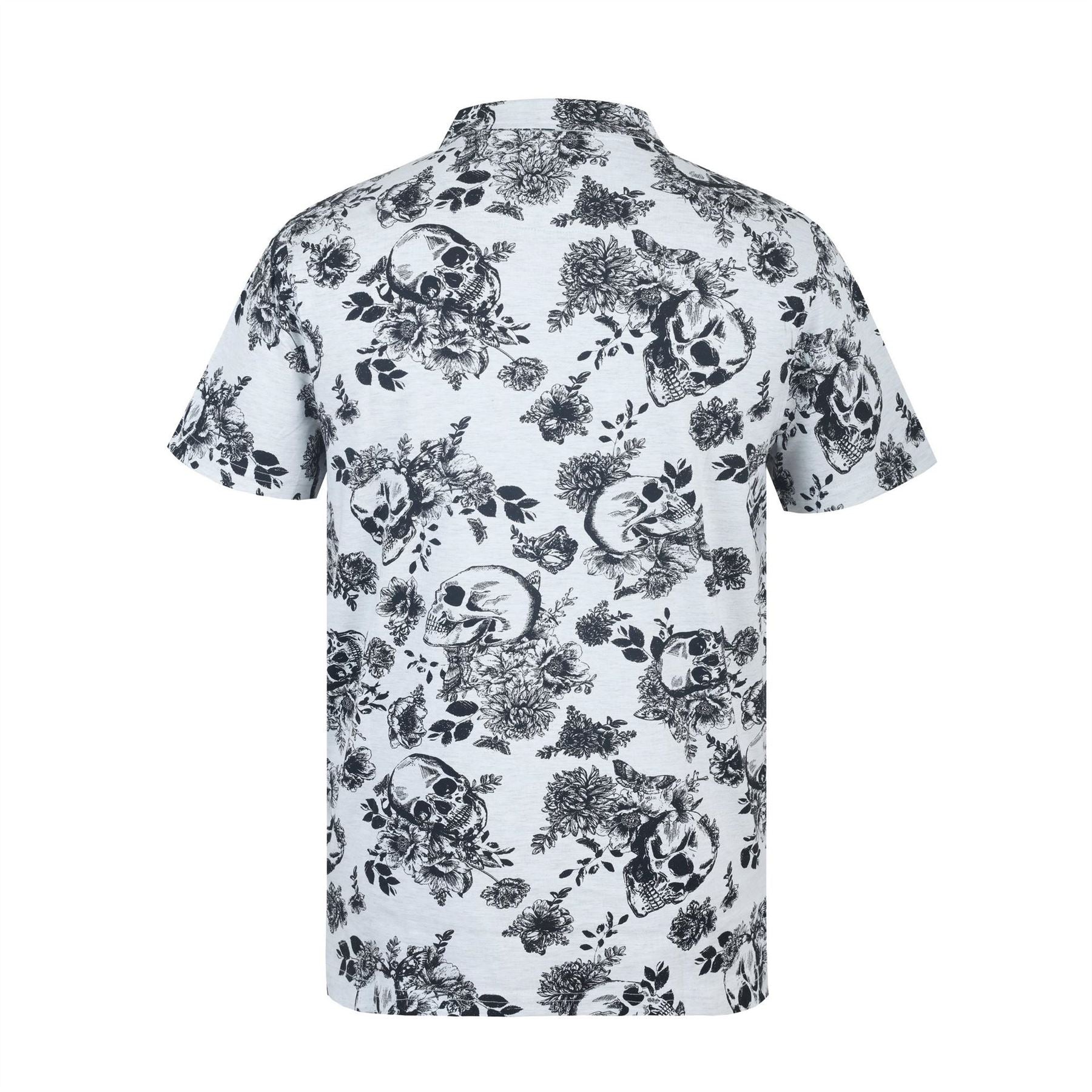 Firetrap Mens All Over Print Polo Top