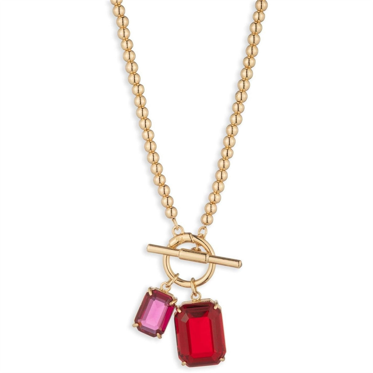 Lauren by Ralph Lauren Ralph Lauren Gold Tone  And  Colourful Stone Beaded Necklace