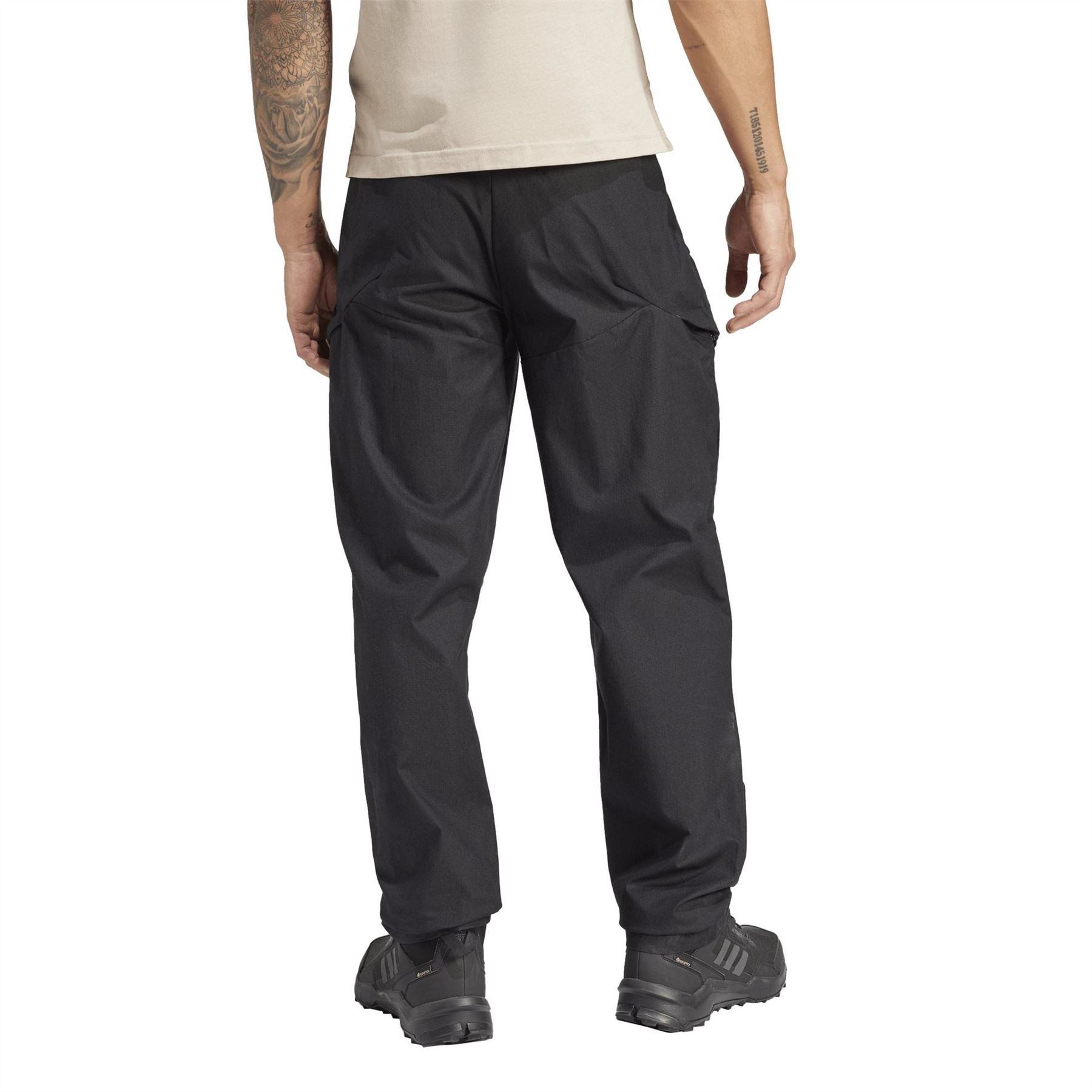 adidas Xploric Solid Patterned Straight Pants