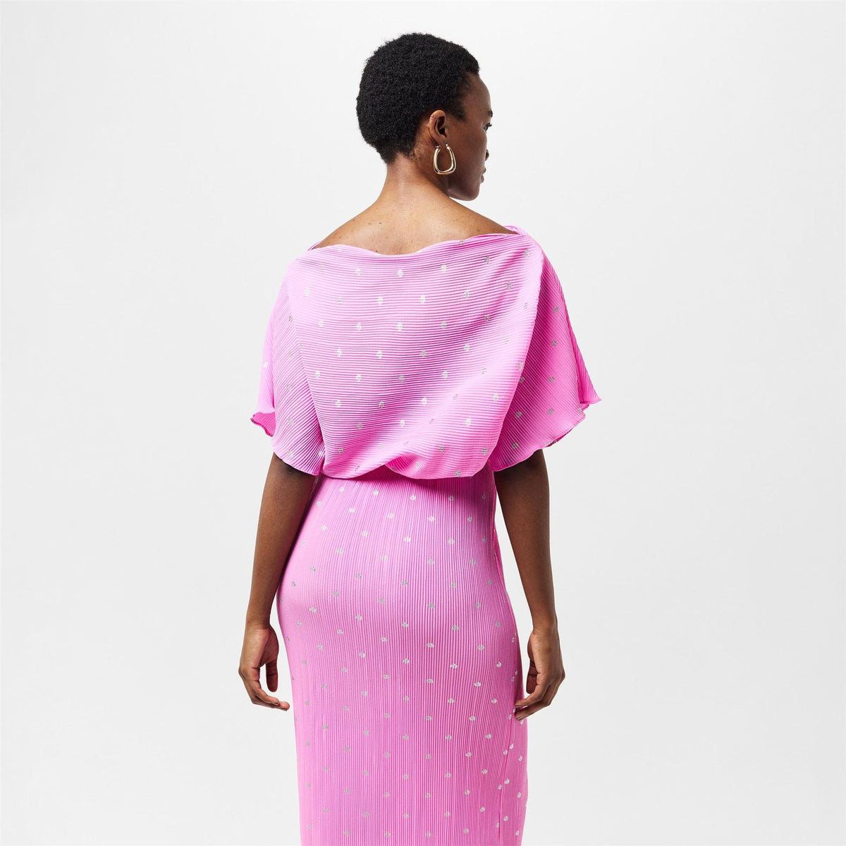 Never Fully Dressed Off-The-Shoulder Maxi Slip Dress