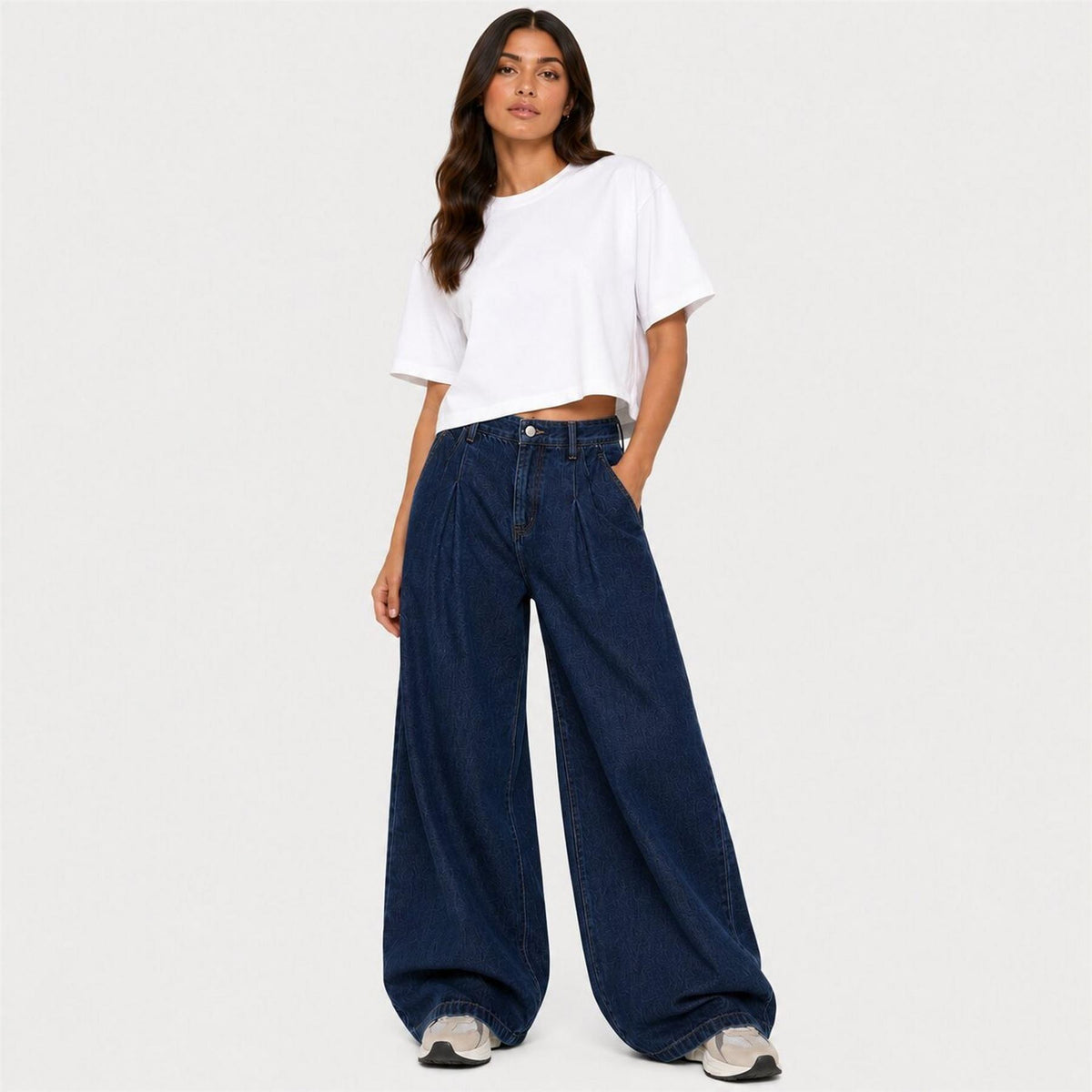 I Saw It First Wide Leg Jean