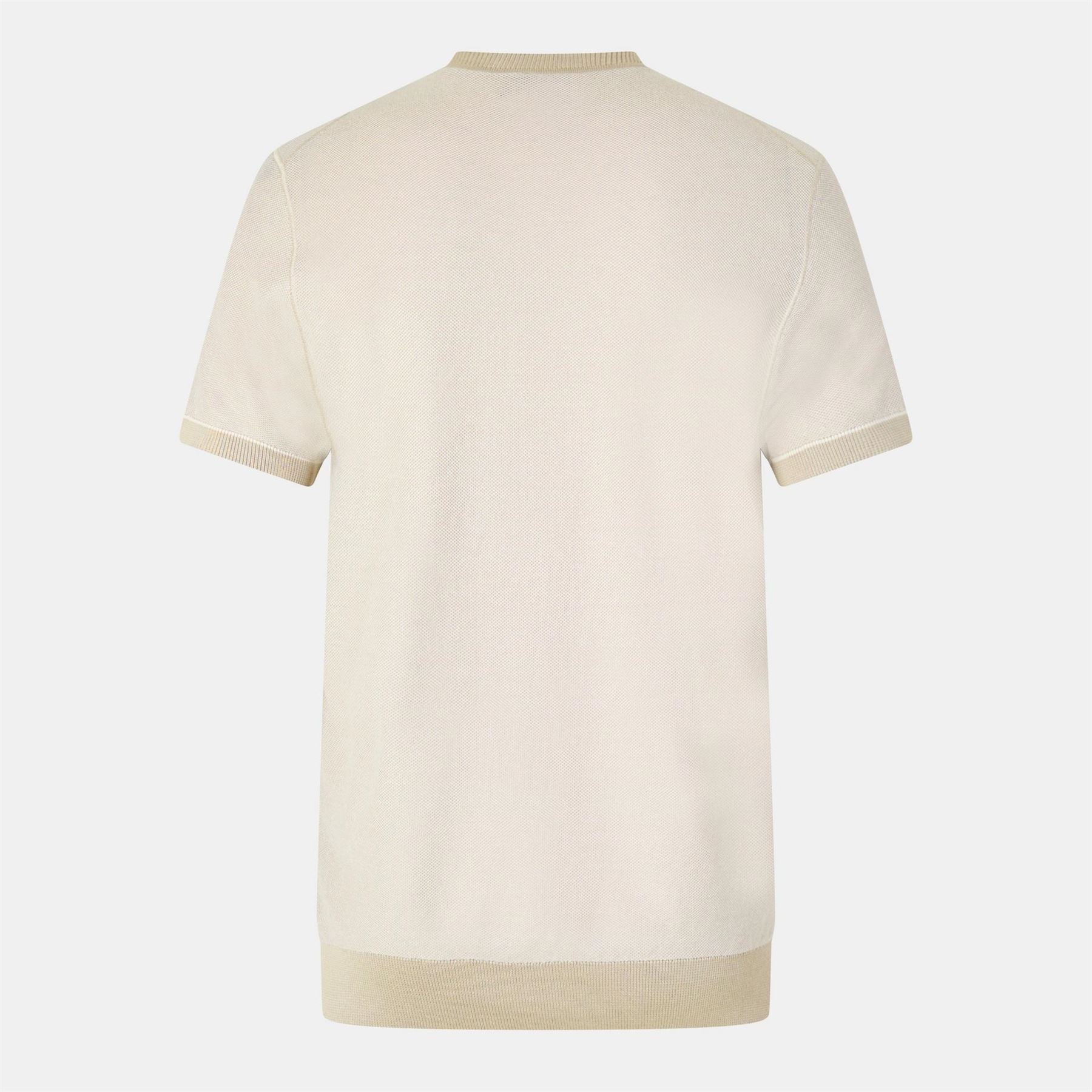 Boss Regular Fit Crew Neck Short Sleeve Sweater