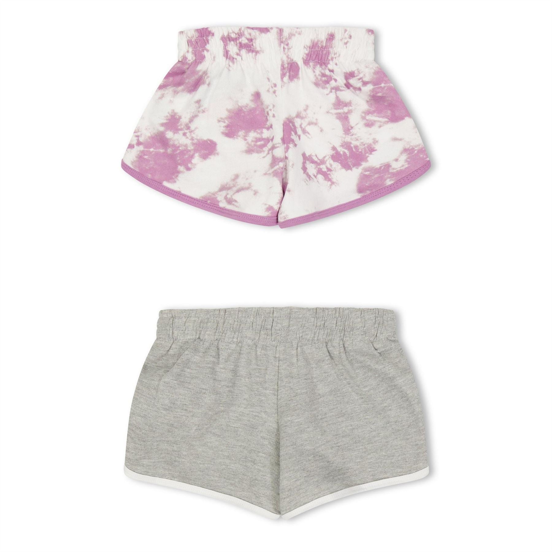 Reebok 2 Pack Tie Dye Bermuda Shorts