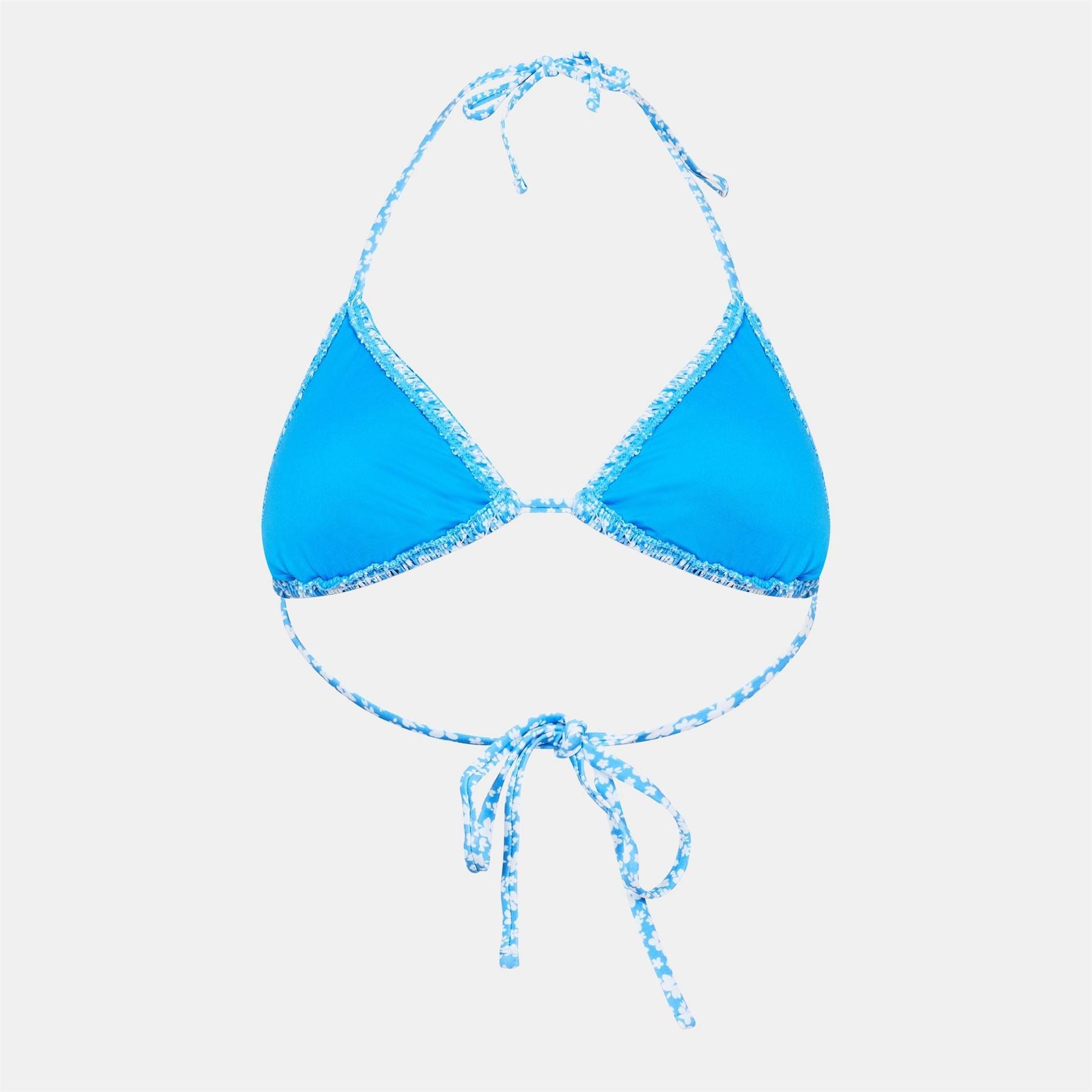 Jack Wills Shirred Triangle Bikini Top