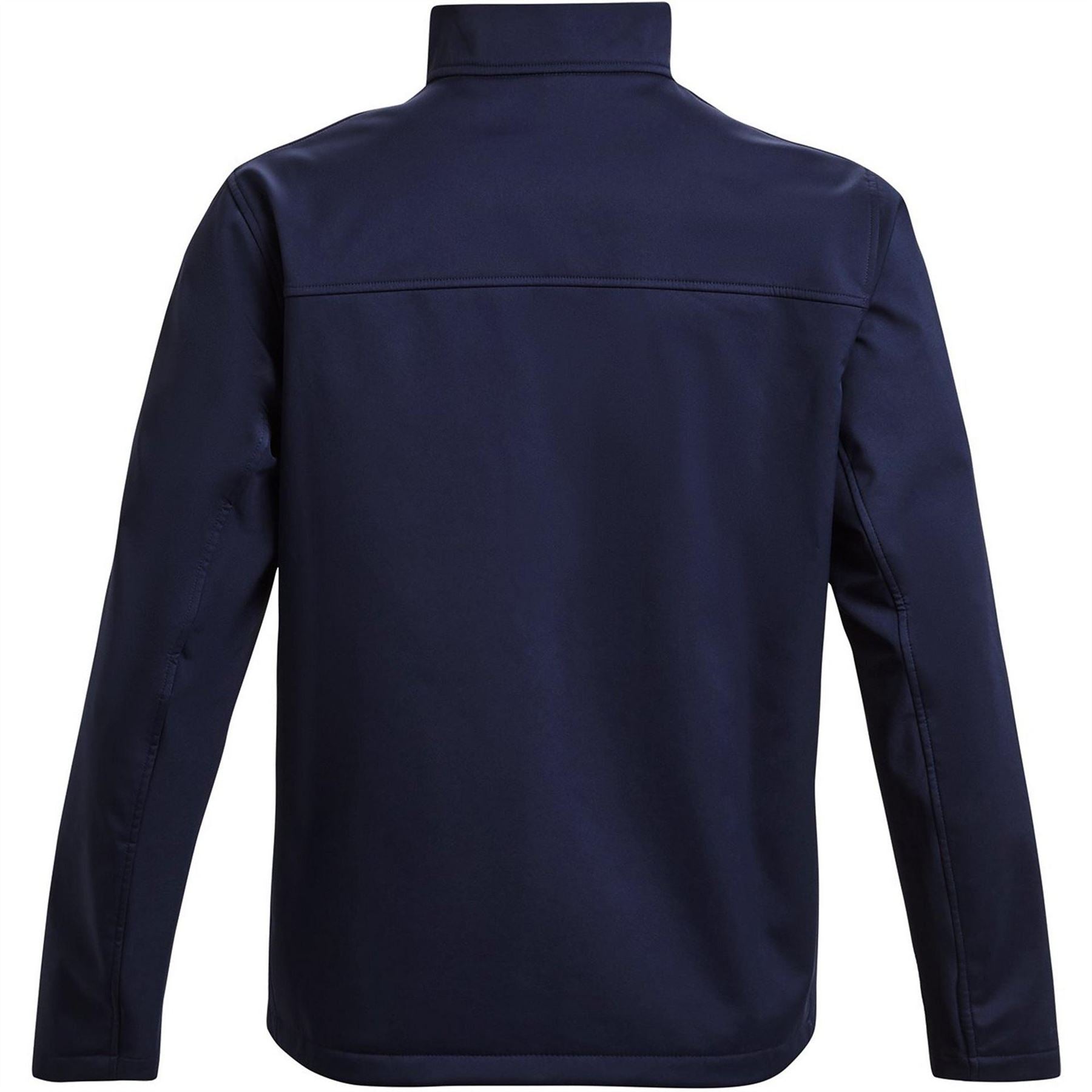 Under Armour Solid Patterned Training Jacket with Woven Cuff and Printed Logo