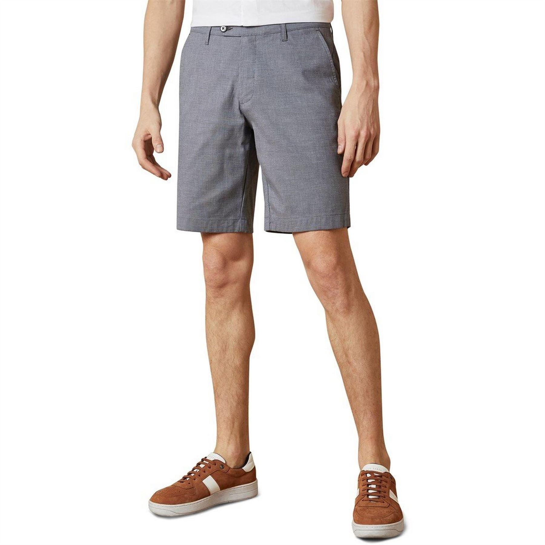 Ted Baker Semi Plain Cotton Chino Shorts