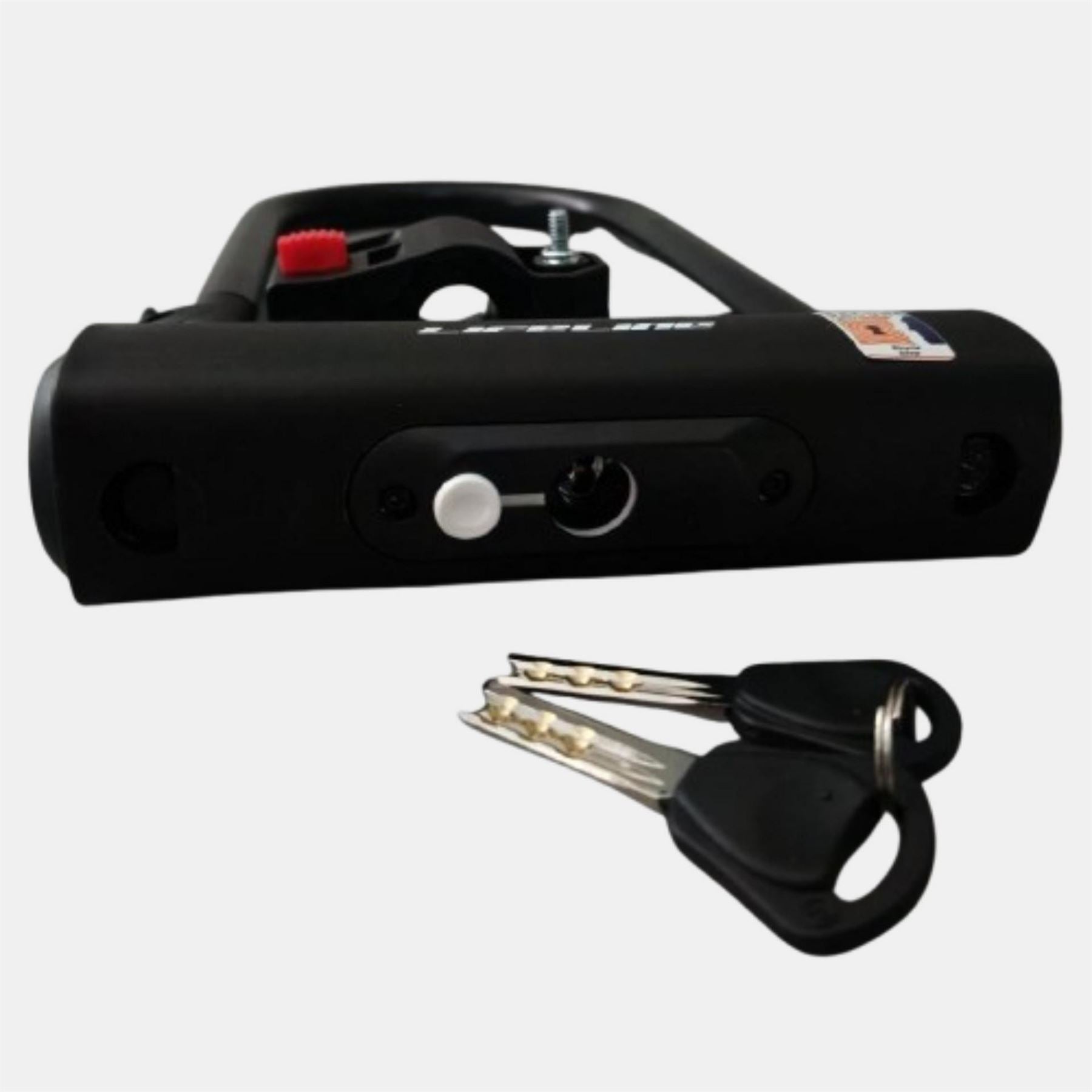 LifeLine D Lock   Sold Secure Silver