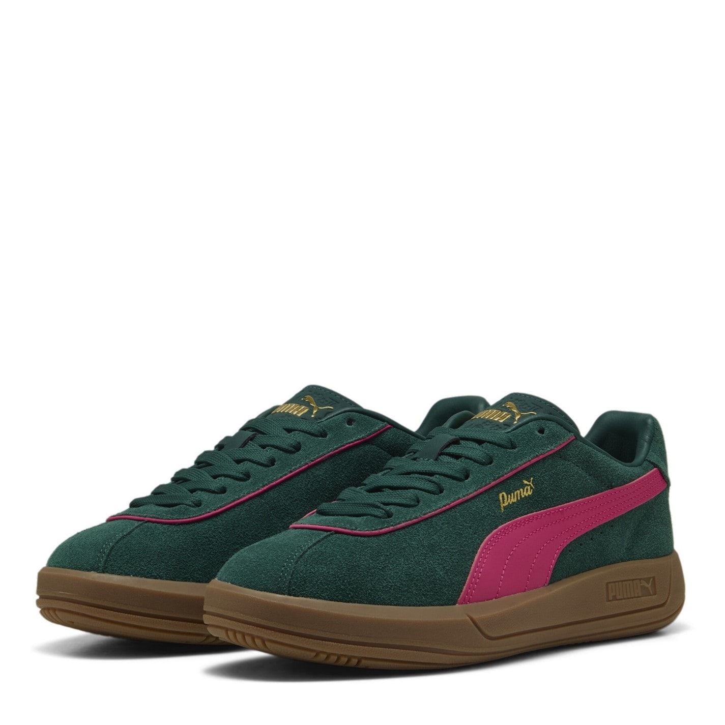 Puma Club Klassika Low Top Flat Heel Sneakers