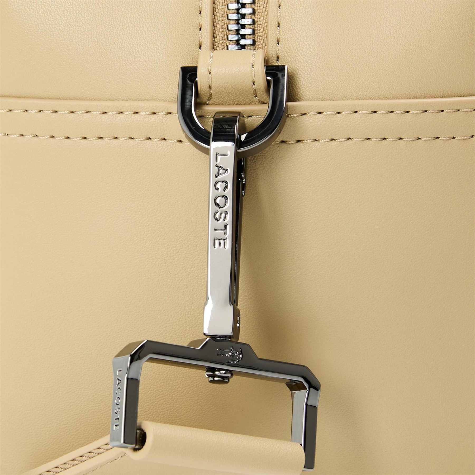 Lacoste Clt Crossover Geometric Patterned Cross Body with Detachable Strap