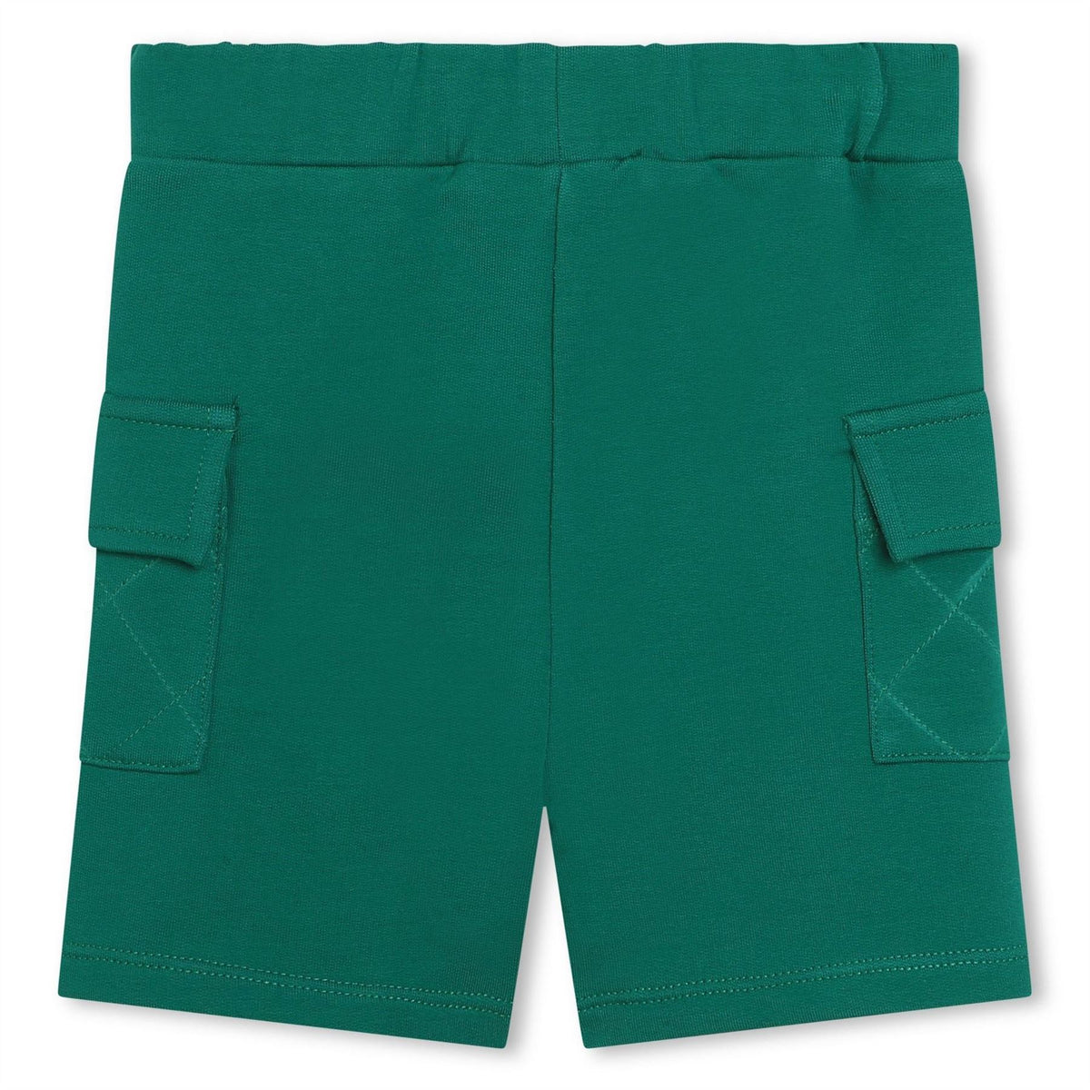 Carrement Beau Solid Patterned Relaxed Fit Bermuda Shorts
