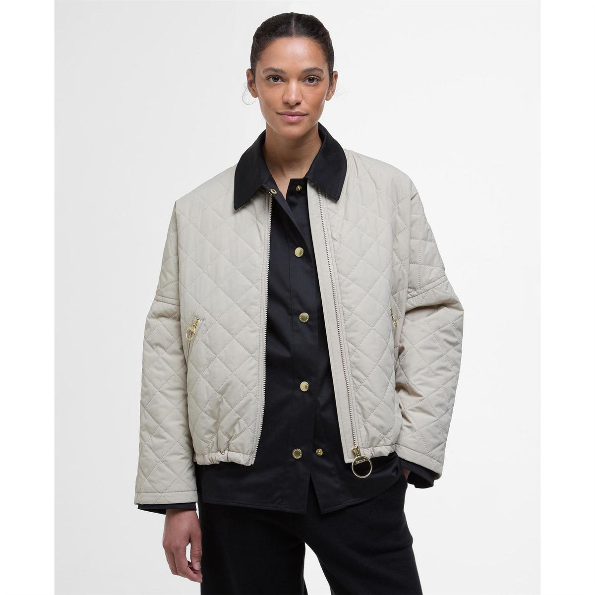 Barbour Quilted Bomber Jacket