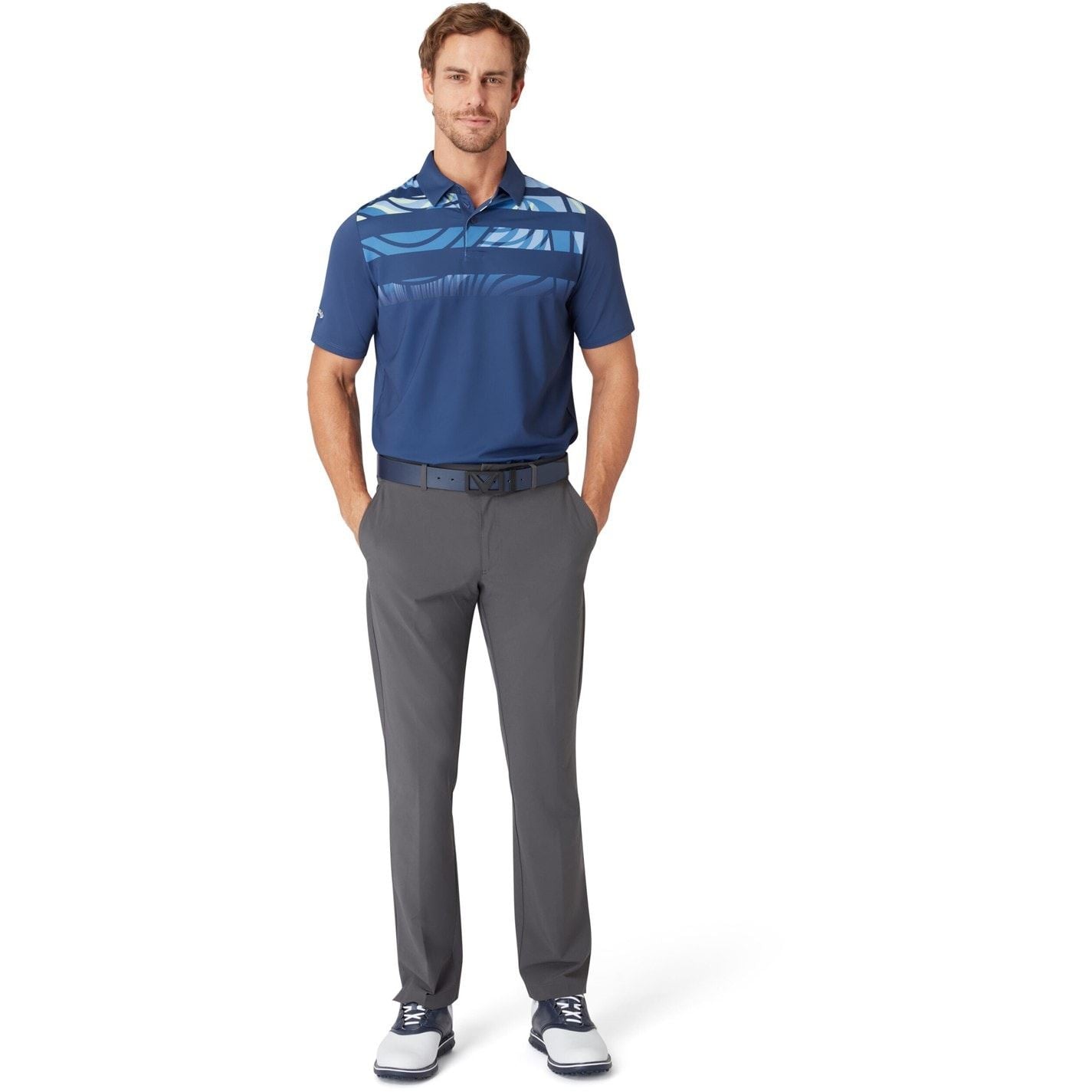 Callaway Emea Collared Neck Short Sleeve Polo Shirt