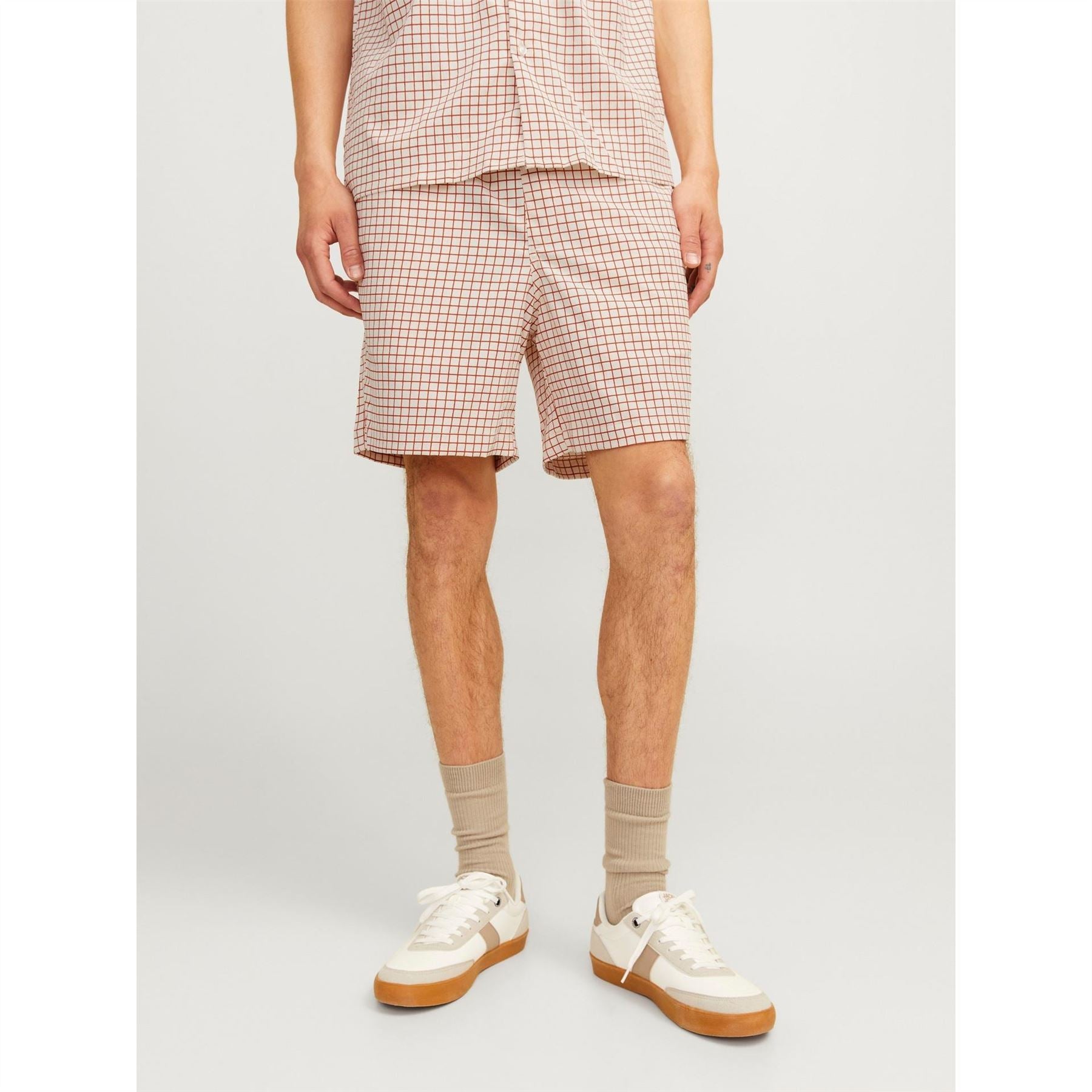 Jack and Jones Textured Sweat Shorts with Elasticated Waistband